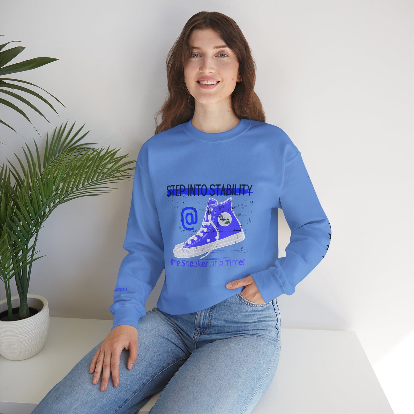 Unisex Heavy Blend™ Crewneck Sweatshirt_ N3+ Series UHBCSS PT2WW031_ Limited Edition Pure Luxury By WesternWaves: