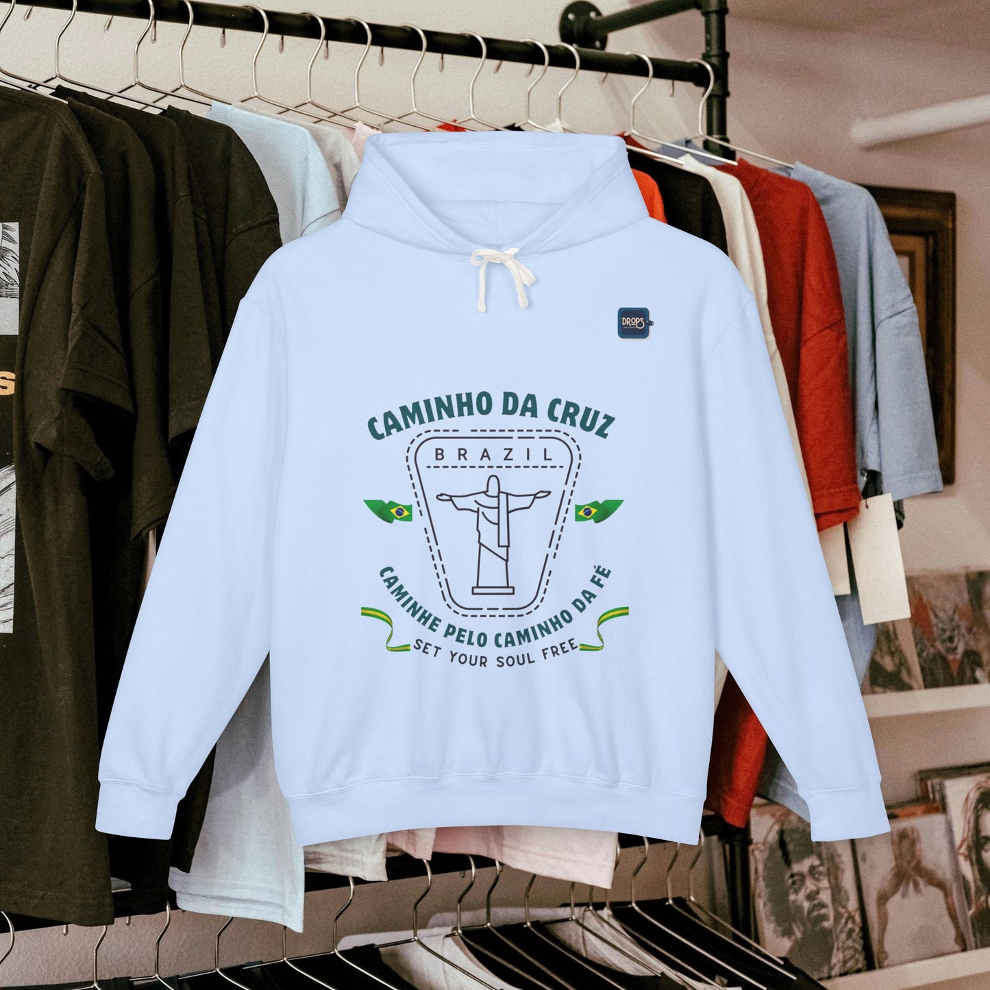 Unisex Lightweight Hooded Sweatshirt – N2+ Series USLWHSS PT2WW024_ Limited Edition Crafted Comfort by WesternWaves: