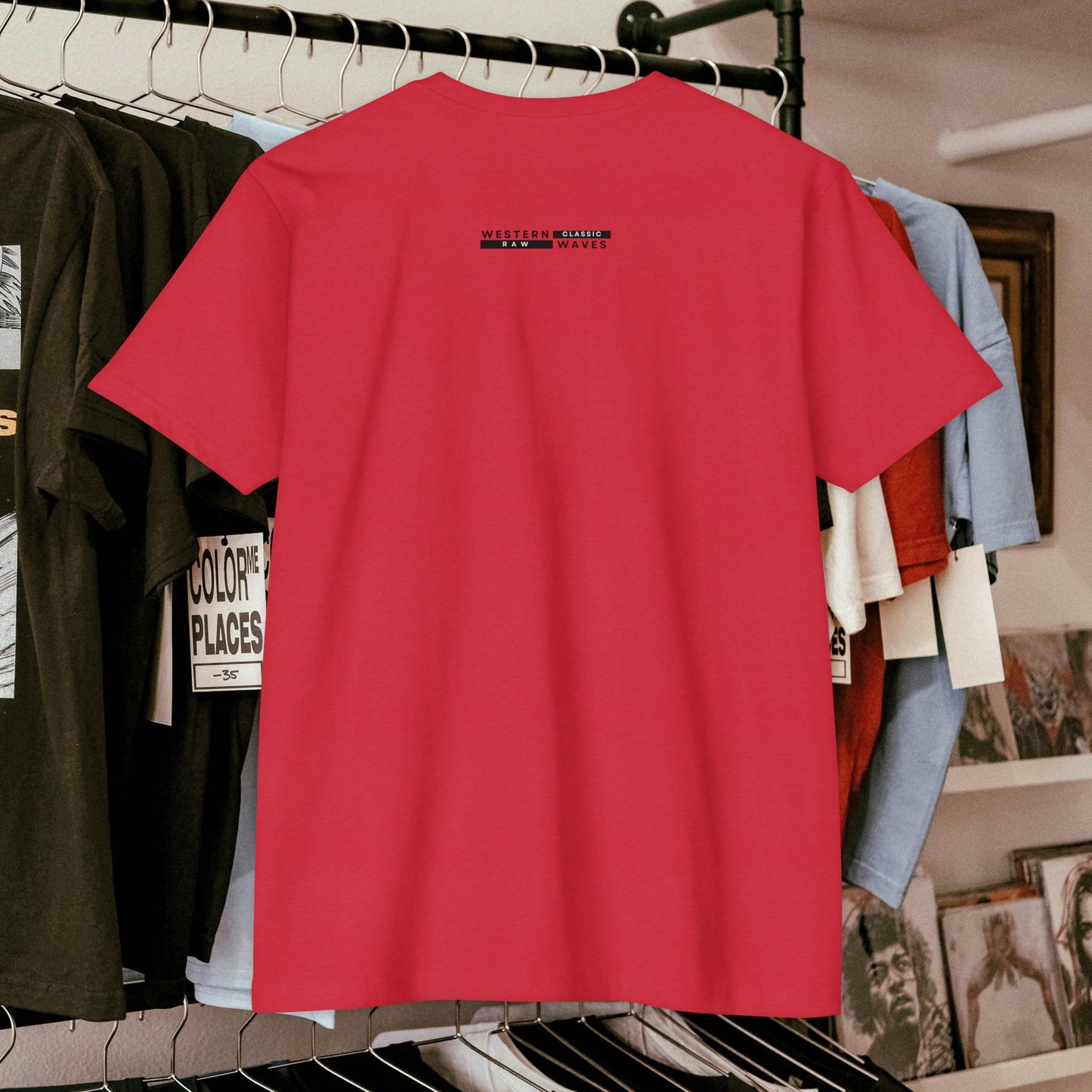 Unisex CVC Jersey T-shirt_ 16 June 2025_ Limited Edition Casual Fashion by WesternWaves: