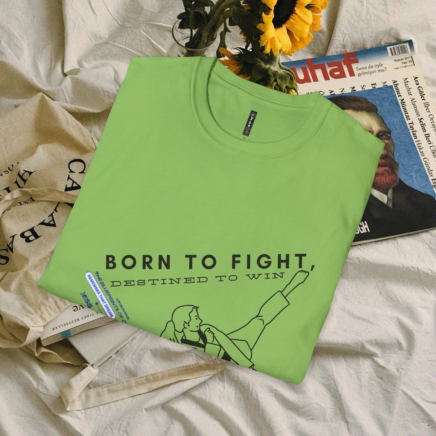 Unisex Softstyle T-Shirt_ N3+ Series USSTS FT2WW004_ Limited Edition by WesternWaves:
