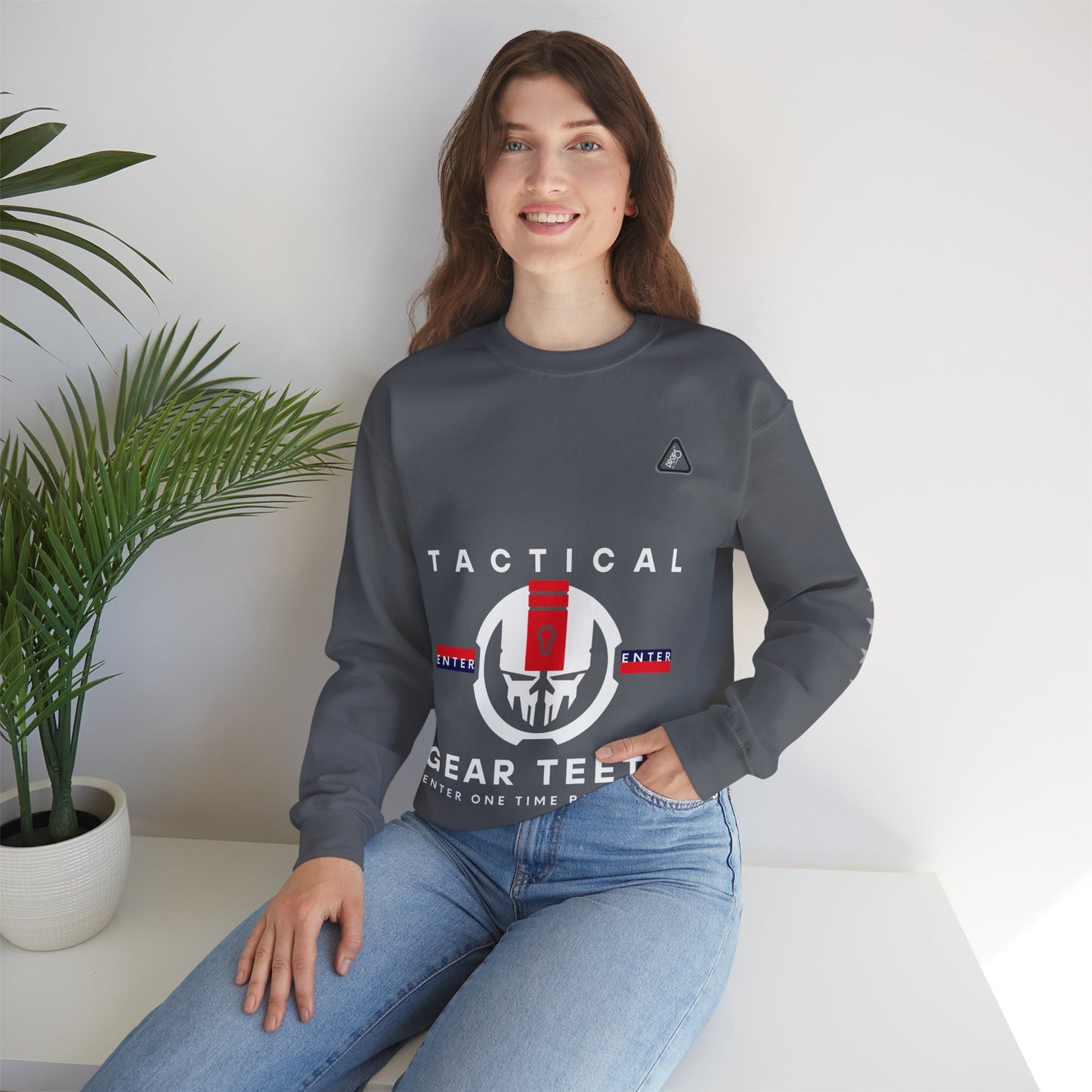 Unisex Heavy Blend™ Crewneck Sweatshirt_ N2 Series UHBCSS PT2WW005_ Limited Edition by WesternWaves: