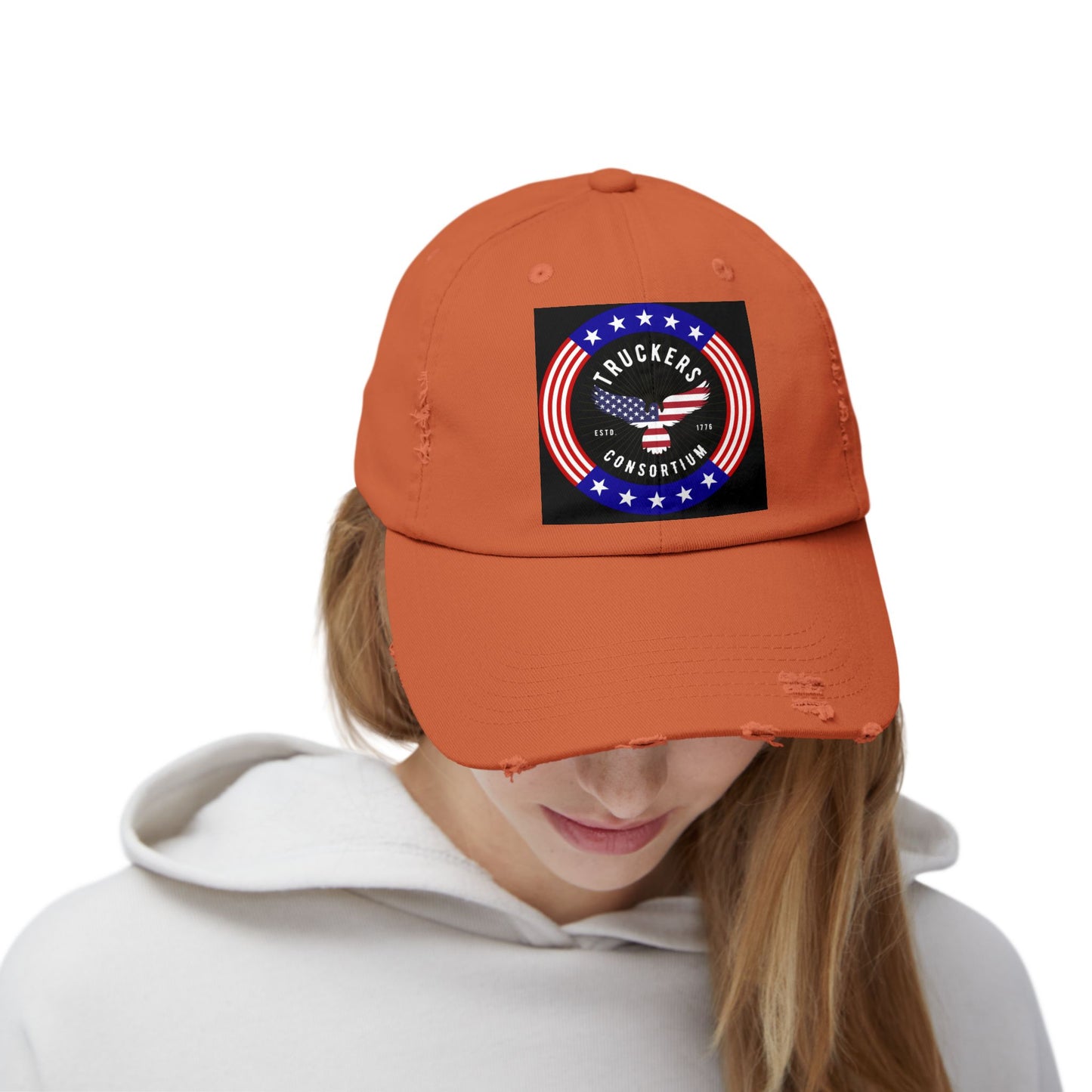 Unisex Distressed Cap_ N2 Series USDCAP PT2WW003_ Limited Edition Style & Comfort by WesternWaves: