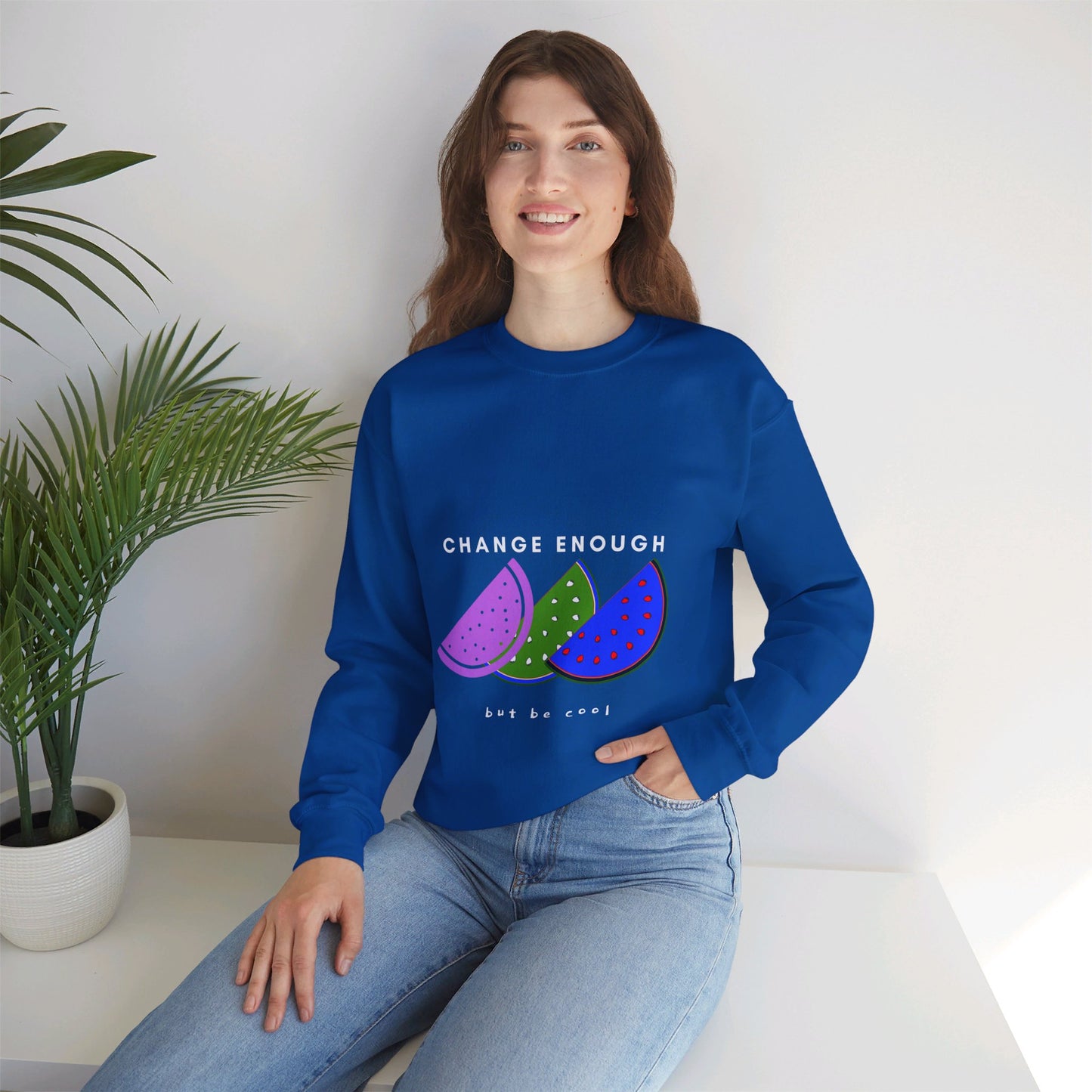 Unisex Heavy Blend™ Crewneck Sweatshirt_ N2+ Series UHBCSS PT2WW003_L imited Edition Pure Luxury for Every Occasion by WesternWaves: