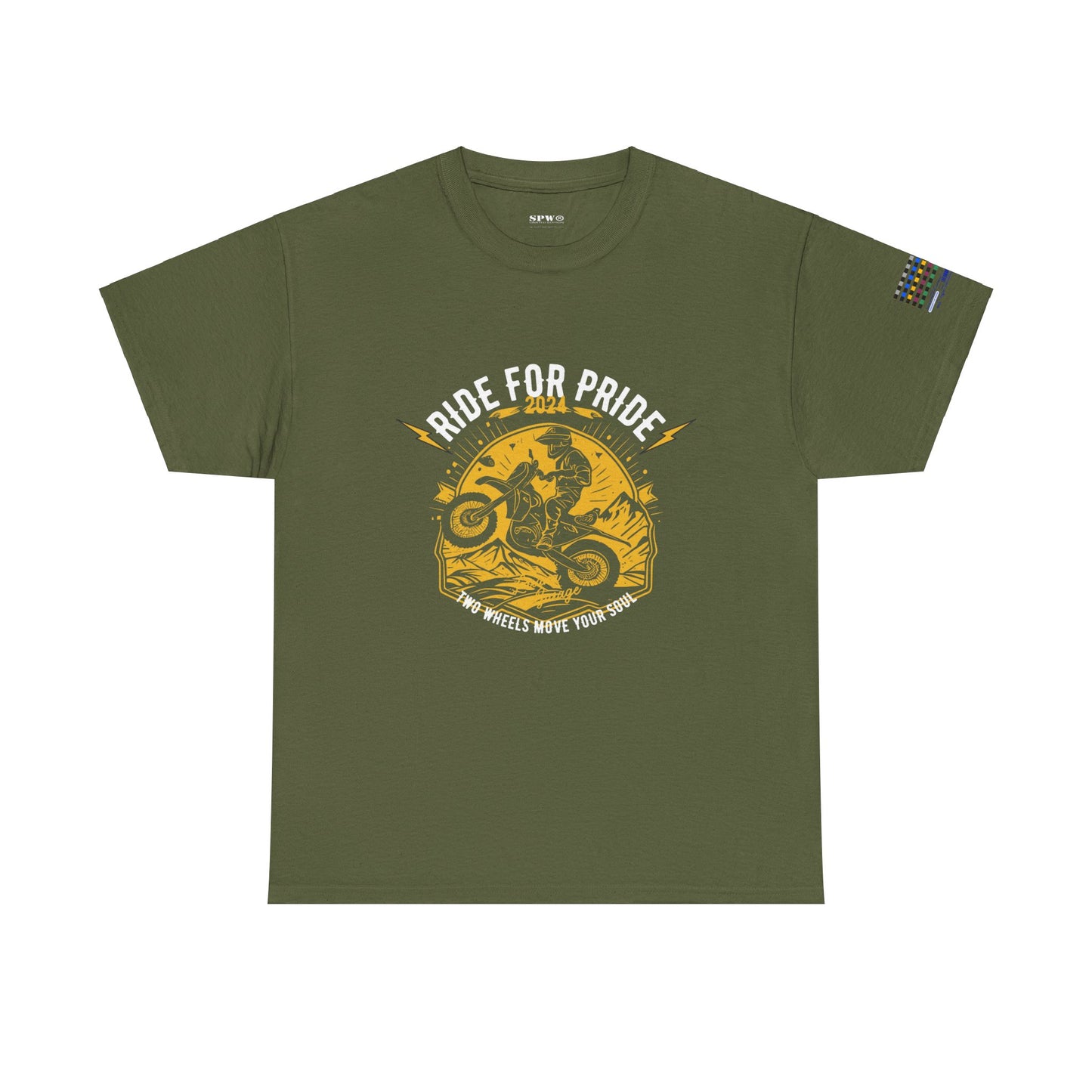 Unisex Heavy Cotton Tee_ Crafted from premium 100% cotton_ N+ Series UHCT PT2WV007_ Limited Edition by WesternWaves: