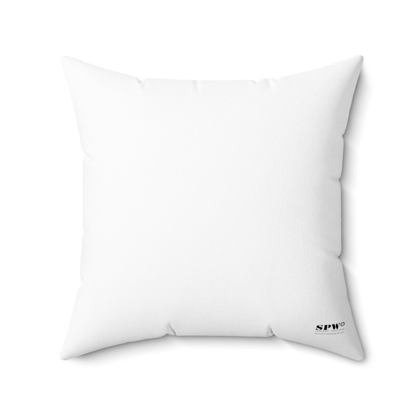 Spun Polyester Square Pillow_ N3+ Series SPSP PT2WW003_ Personalized Limited Edition