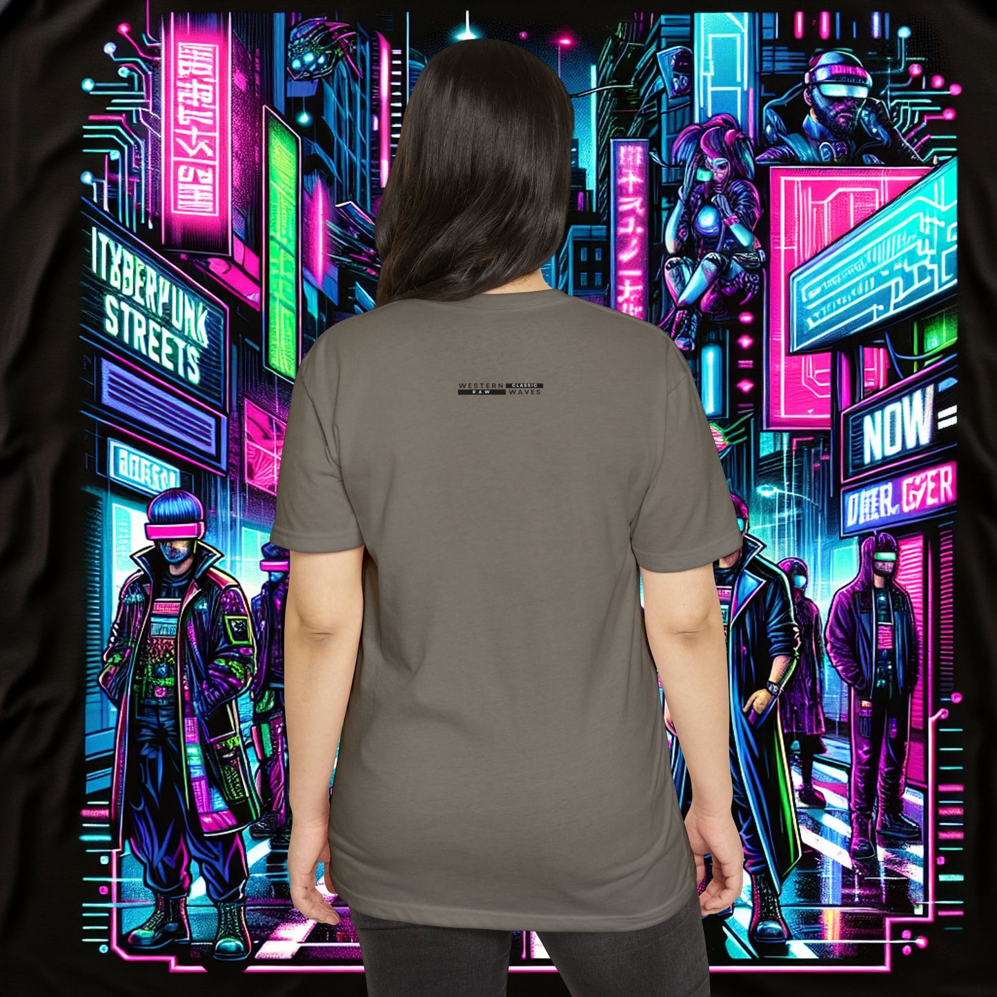 Unisex CVC Jersey T-shirt_ N8+ Series USCVCJTS PT2WW001_ Limited Edition CVC T-shirt by WesternWaves: