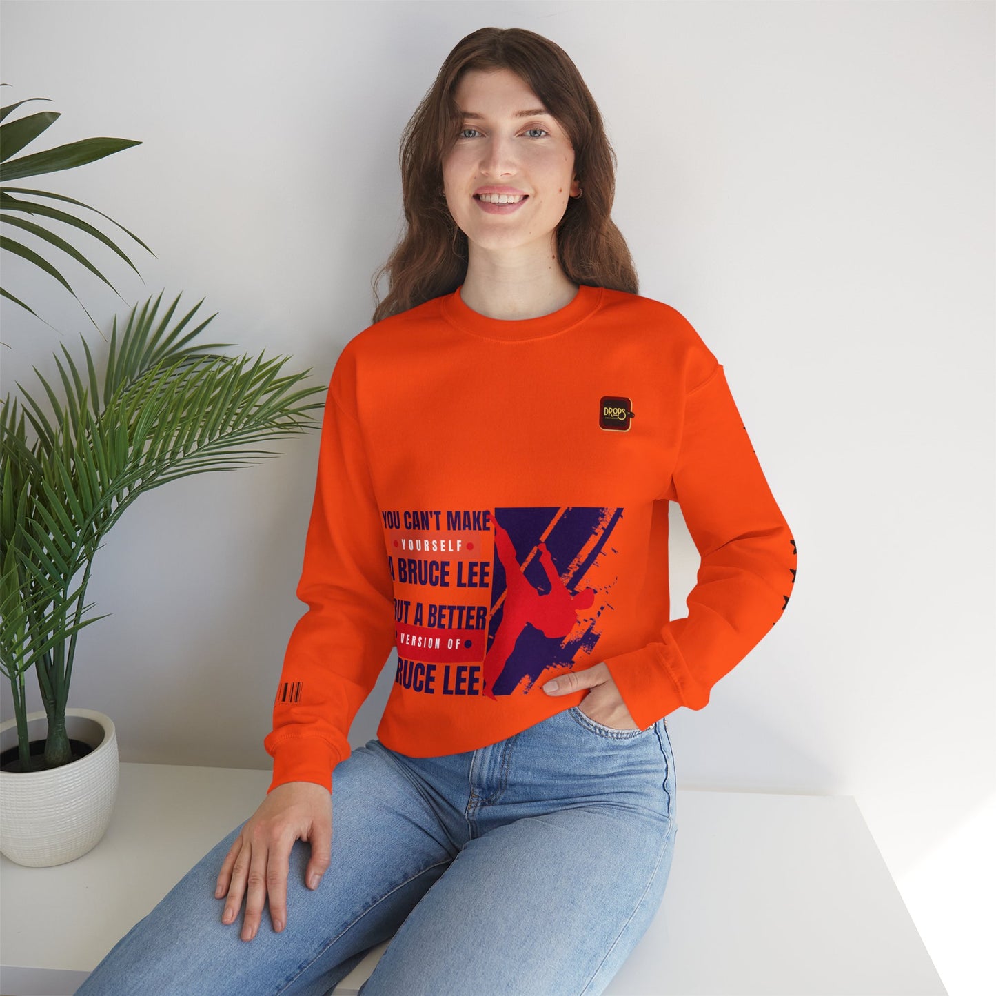 Unisex Heavy Blend™ Crewneck Sweatshirt_ N2 Sports Series UHBCSS PT2WW010_ Limited Edition ‘Zeztz’ Brand Sports Elements by WesternWaves: