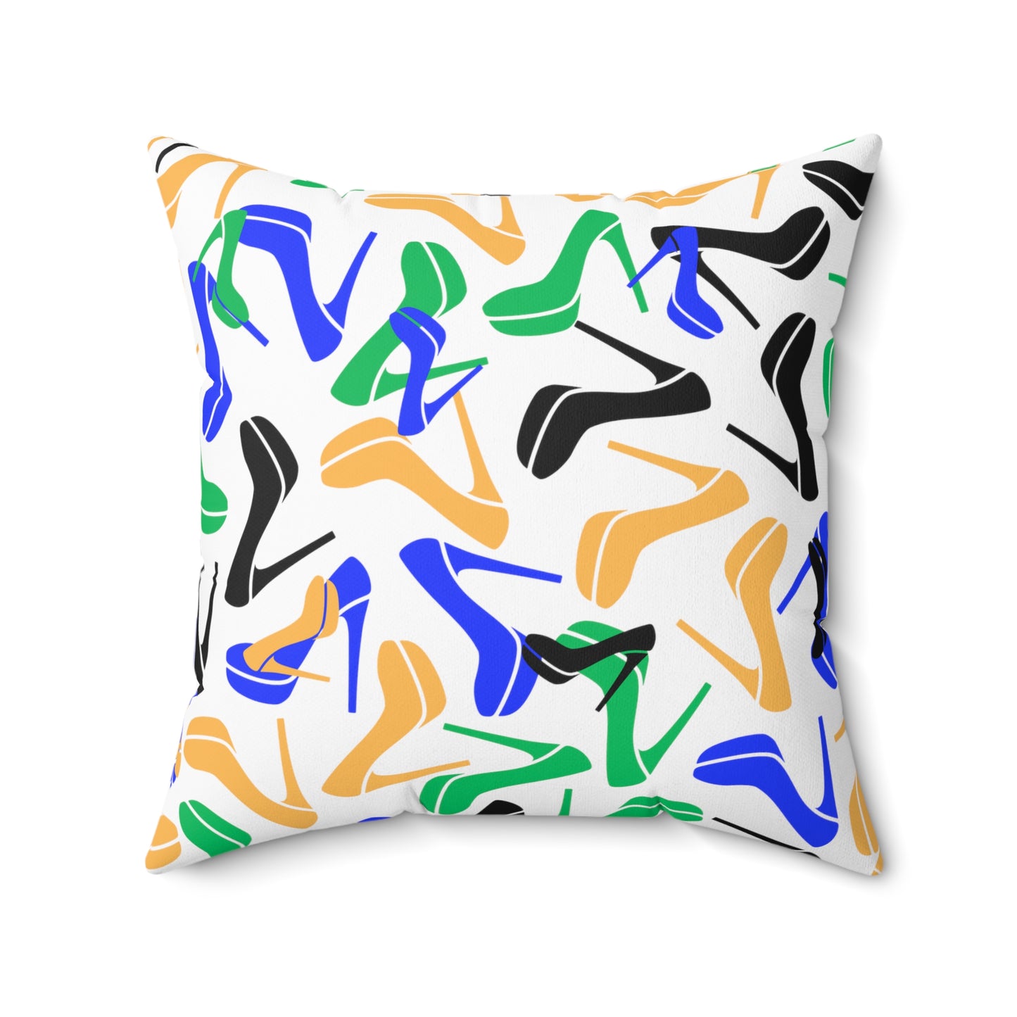 Spun Polyester Square Pillow_ N3+ Series SPSP PT2WW005_ Personalized Limited Edition by WesternWaves: