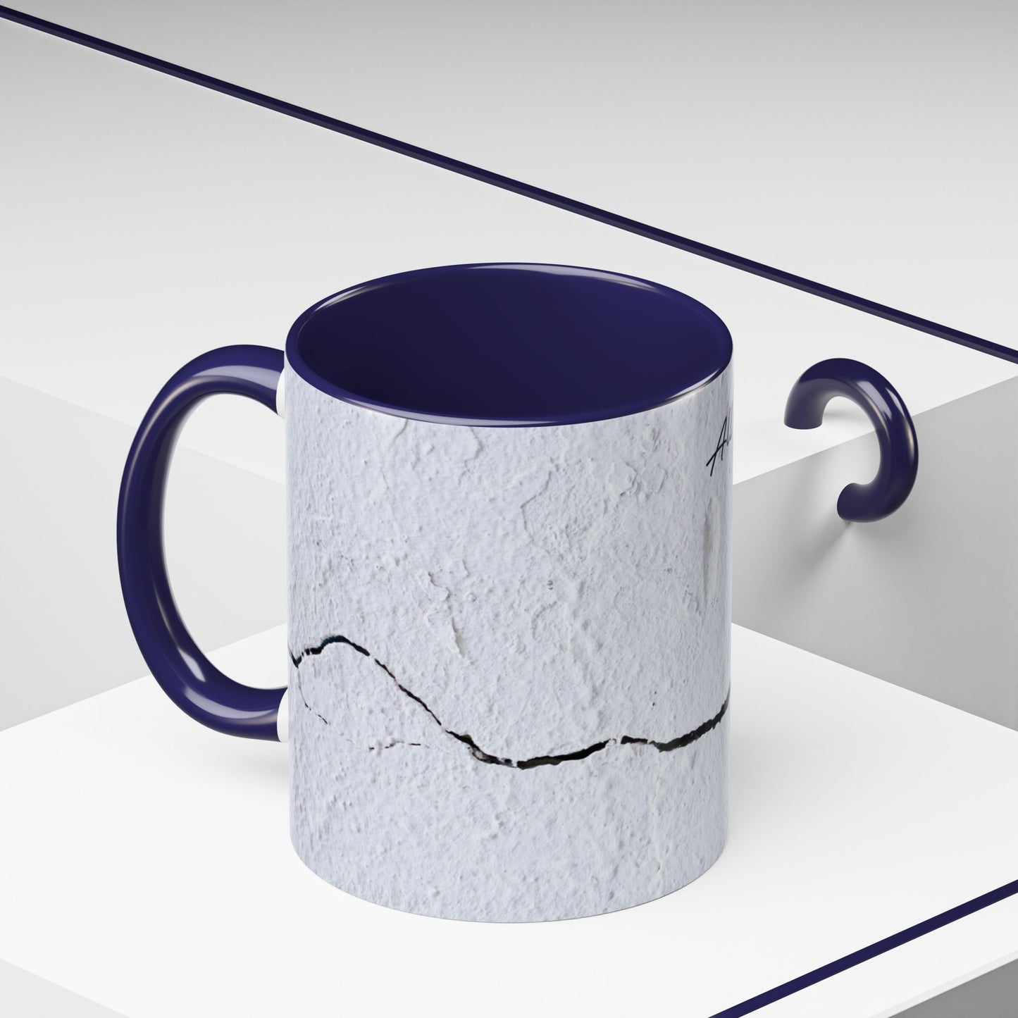 Accent Coffee Mug 11, 15oz_ N2 Series ACM11OZ PT2WW010_ Limited Edition Perfect Blend of Style by WesternWaves: