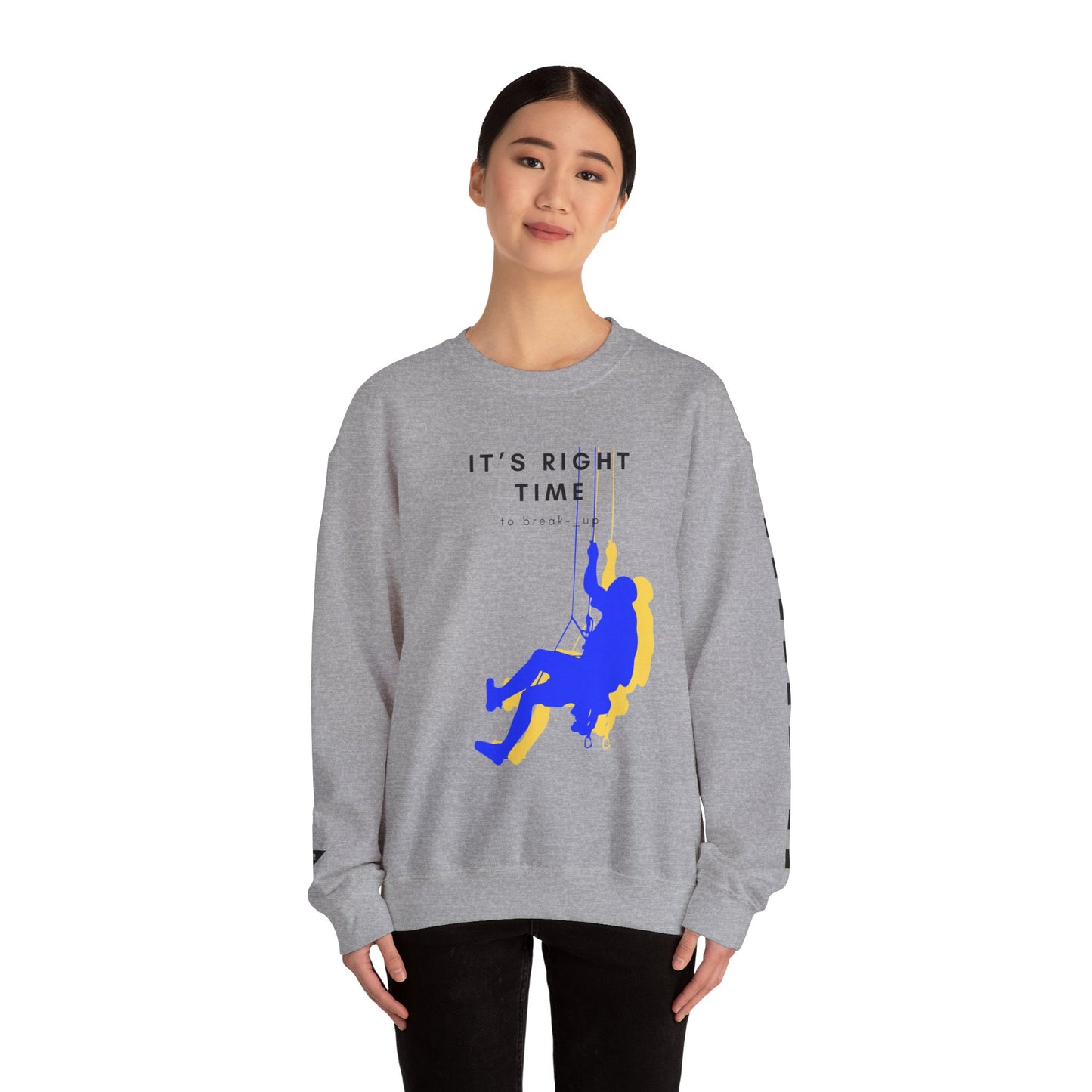 Unisex Heavy Blend™ Crewneck Sweatshirt_ N3+ Series UHBCSS PT2WW019_ Limited Edition by WesternWaves: