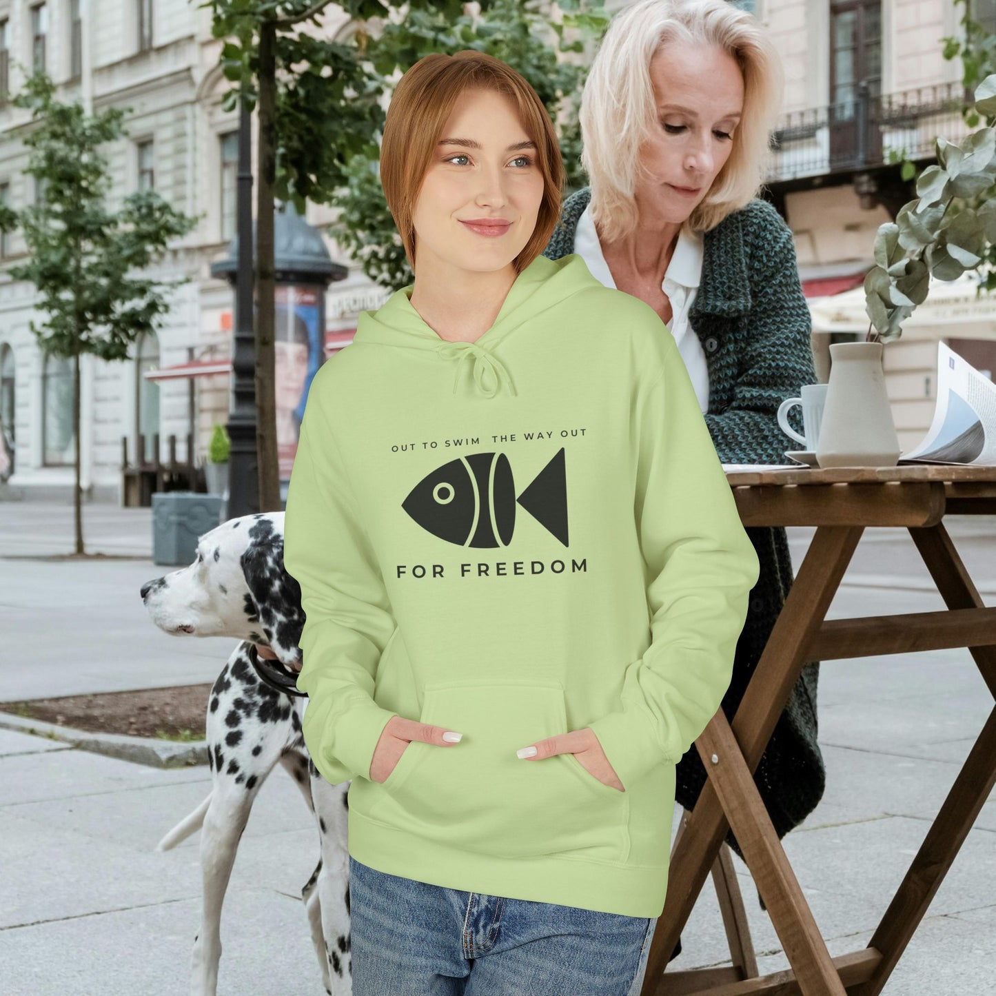 Unisex Midweight Softstyle Fleece Hoodie_ N3+ Series USMWXXFH PI2WW001_ Limited Edition by WesternWaves: