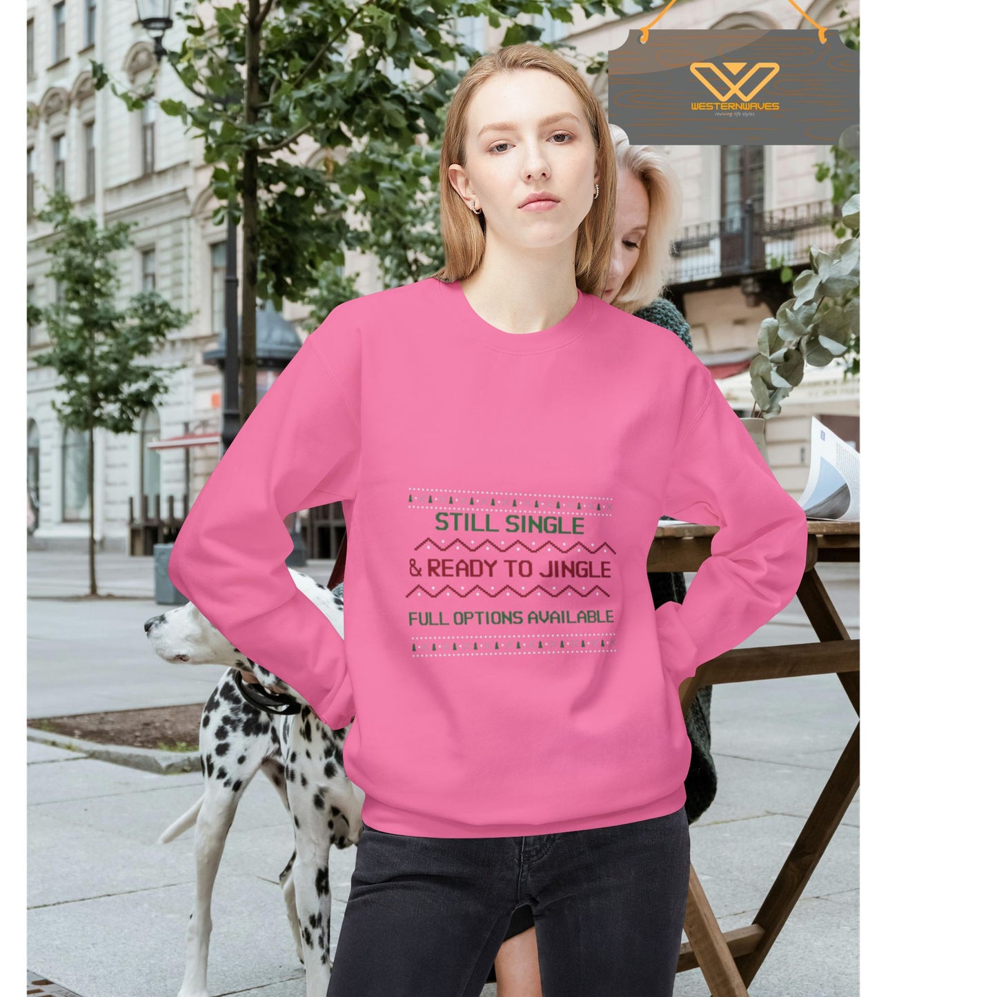 Softstyle Fleece Sweatshirt - N3+ Series SSFSS PT2WW001_ Limited Edition Cozy, Eco-Friendly, Unisex product by WesternWaves: