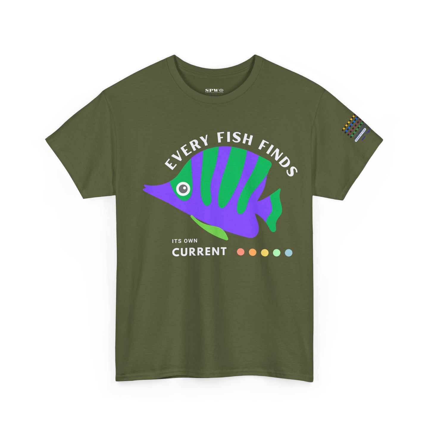 Unisex Heavy Cotton Tee_ Crafted from premium 100% cotton_ N+ Series UHCT PT2WV002_ Limited Edition by WesternWaves: