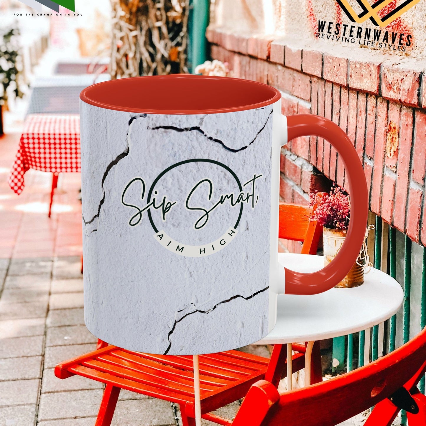 Black Mug (11oz, 15oz) _Back to School Series_ CBM PT2WW004_ Limited Edition Statement Piece by WesternWaves:
