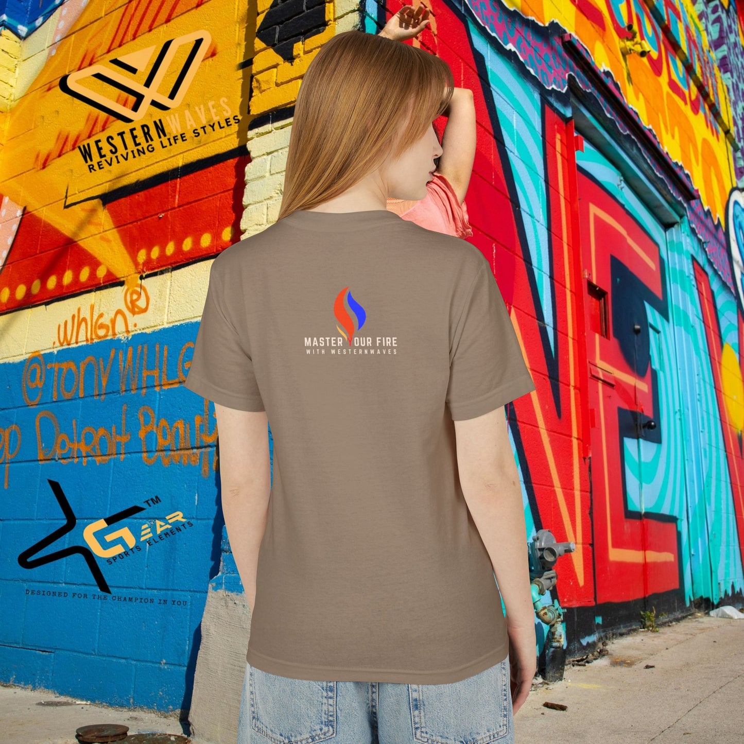 Unisex Garment-Dyed Heavyweight Cotton Tee_ N2+ Series USGDHWCTEE PT2WW006_ Limited Edition Statement of Style by WesternWaves: