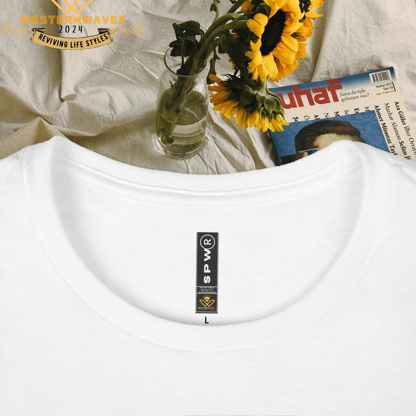 Women's Softstyle Tee_ for Effortless Chic_ N2+ Series WSST PT2WW004_ Limited Edition Feminine & Sophisticated Style by WesternWaves: