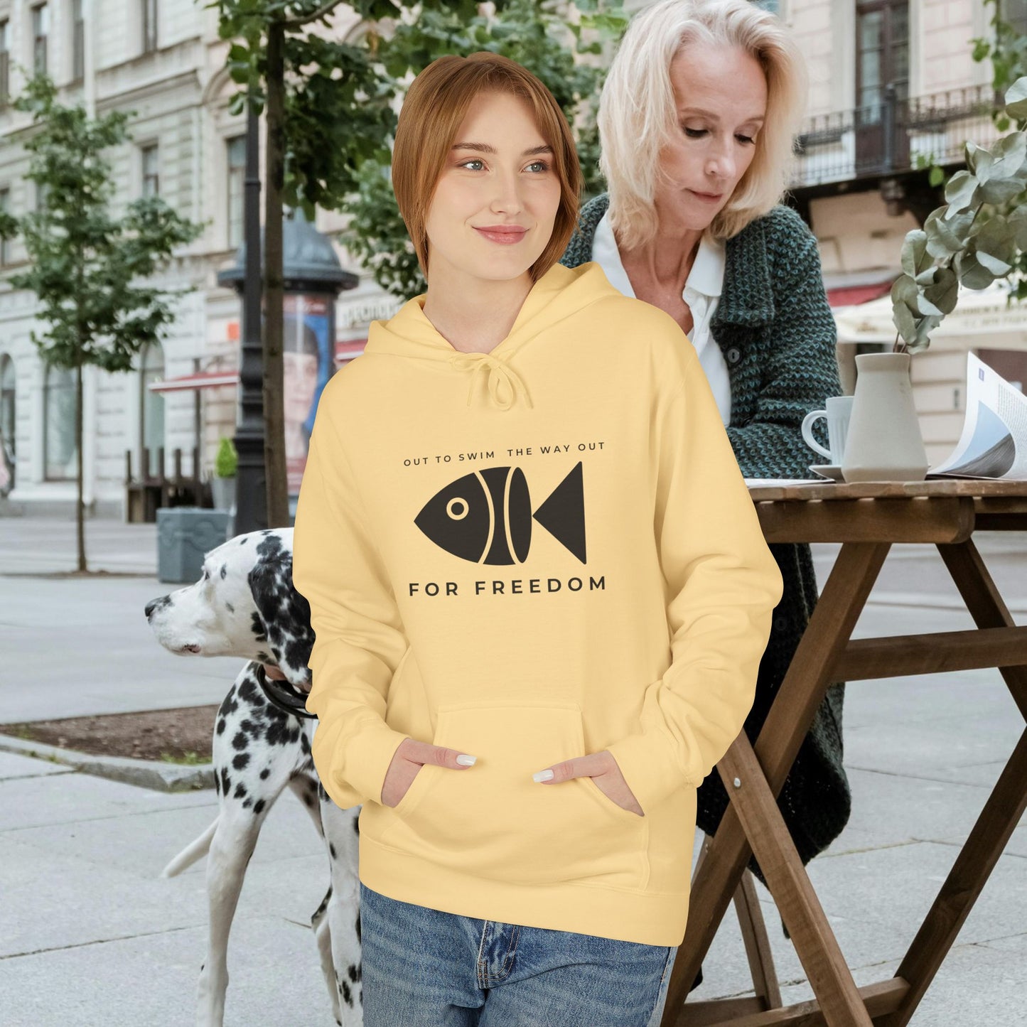 Unisex Midweight Softstyle Fleece Hoodie_ N3+ Series USMWXXFH PI2WW001_ Limited Edition by WesternWaves: