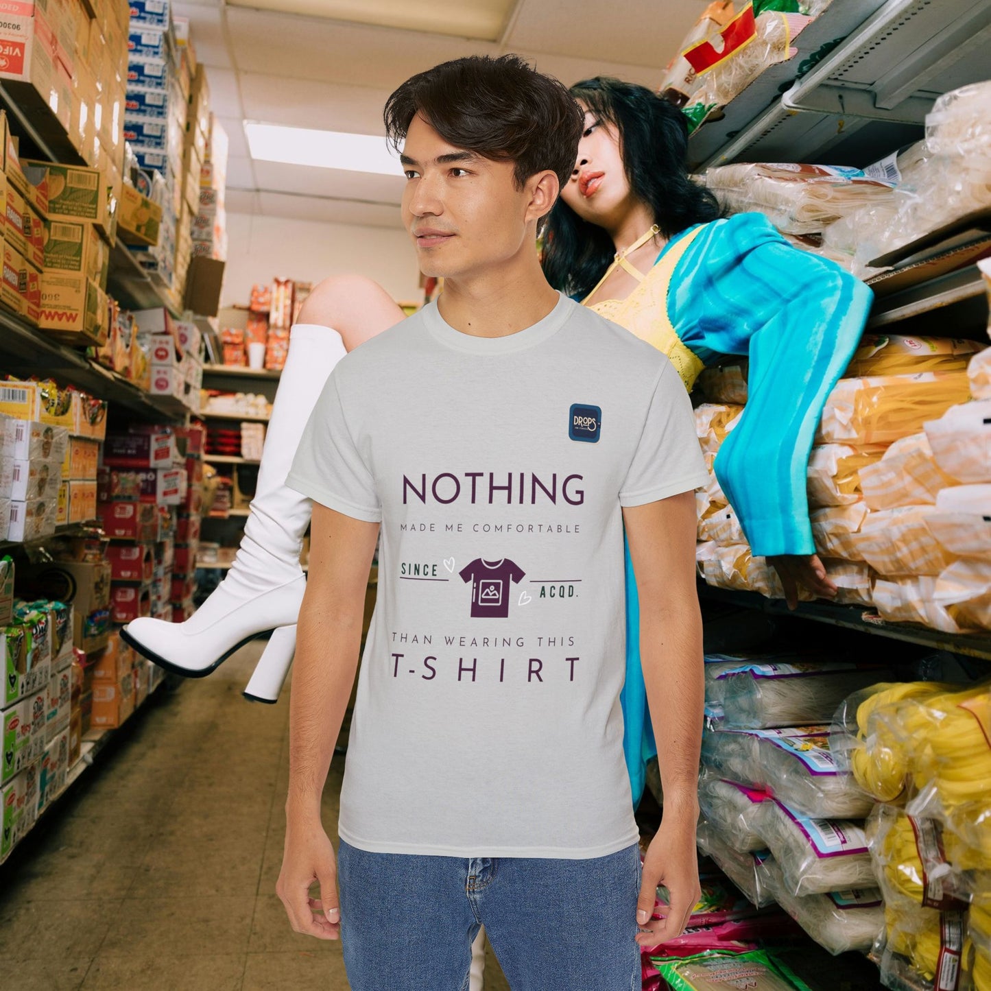 Comfort Graphic Tee_ N7+ Series CGTEE PT2WW001_ Limited Edition by WesternWaves: