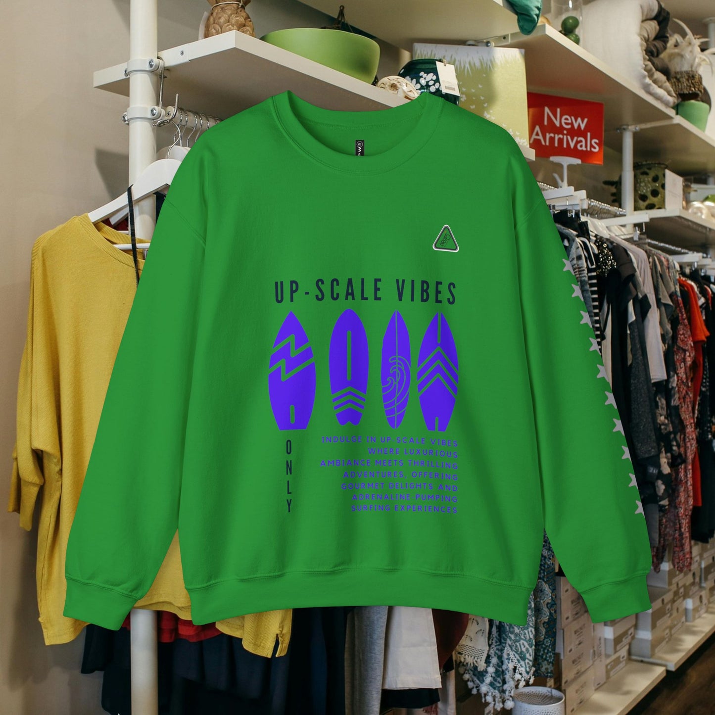 Unisex Heavy Blend™ Crewneck Sweatshirt_ N2 Series JBRW PT2WW001_Limited Edition Pure Luxury by WesternWaves: