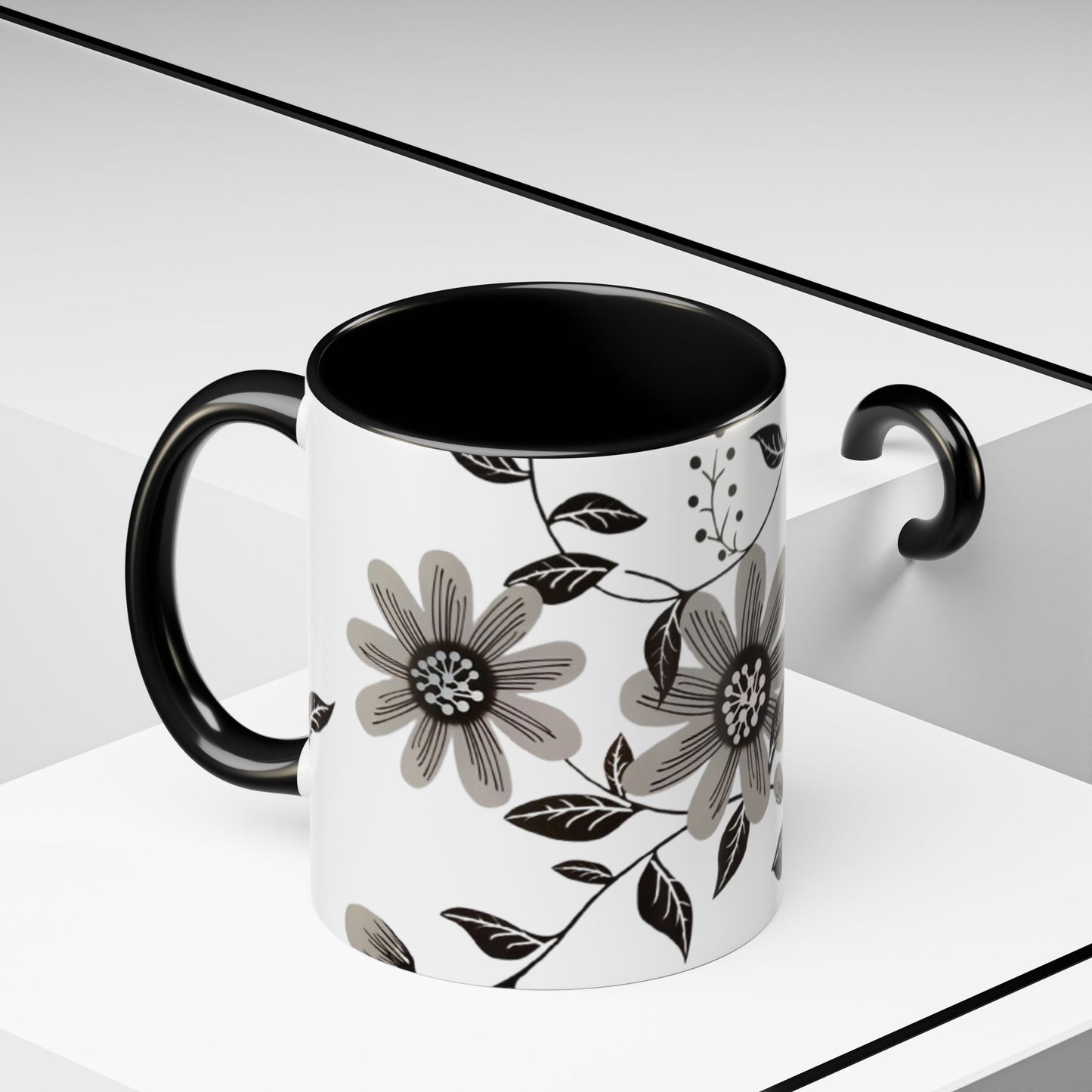 Accent Coffee Mug 11, 15oz_ N3+ Series ACM11OZ PT2WW015_ Limited Edition Perfect Blend of Style by WesternWaves: