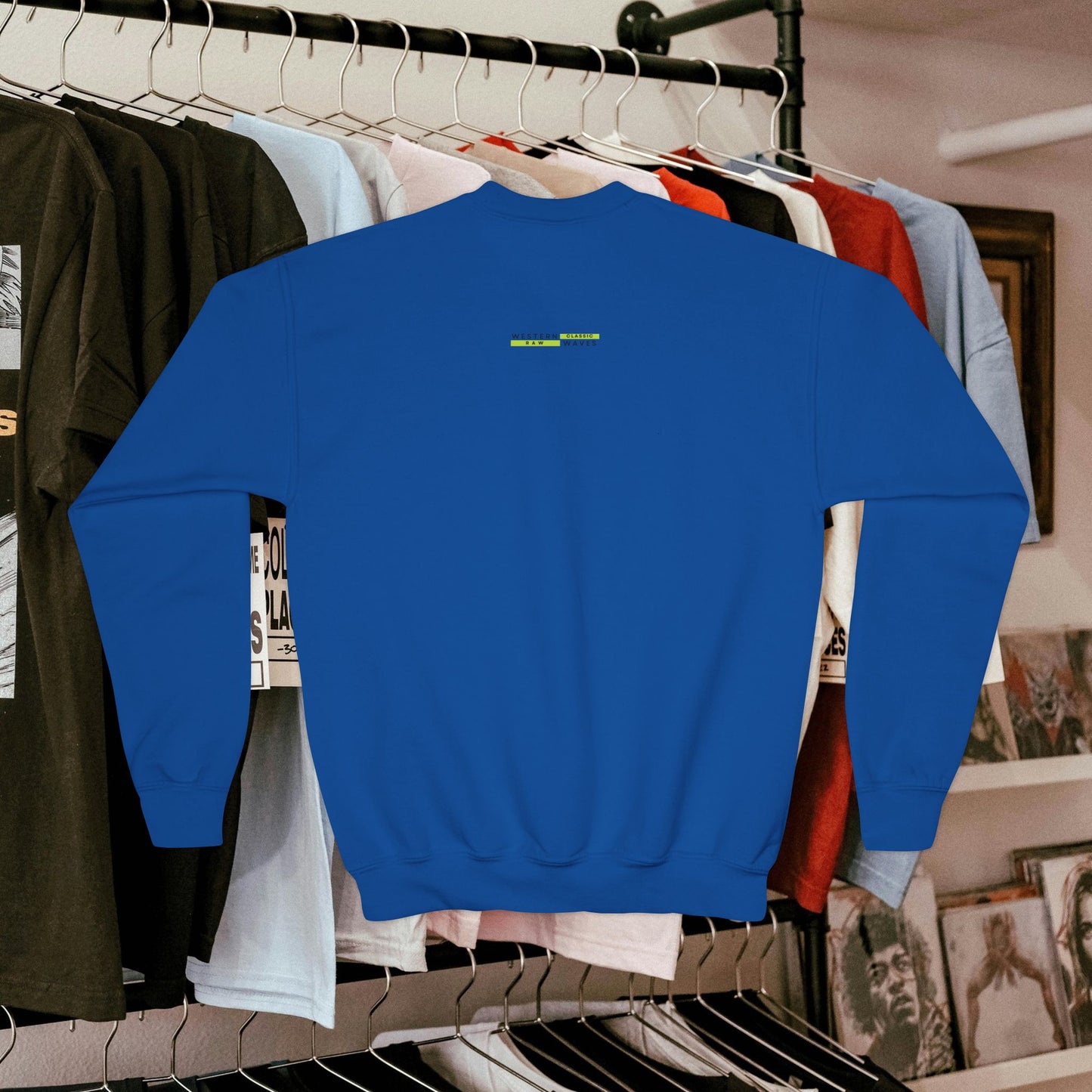 Youth Crewneck Sweatshirt_ N2+ Series YCNSS PT2WW004_ Limited Edition Perfect Companion for the School, Sports & Casual hangouts by WesternWaves: