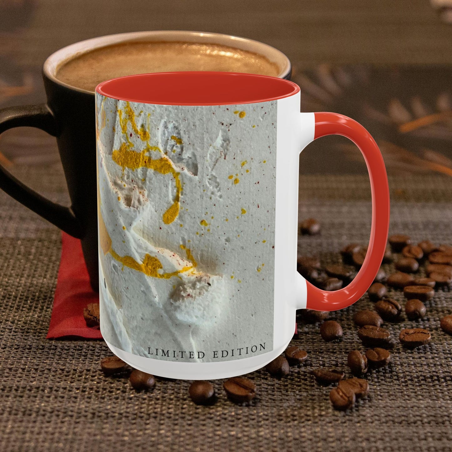 Accent Coffee Mug 11oz_ NSeries ACM11OZ PT2WW015_ Vibrant Limited Edition Design by WesternWawes