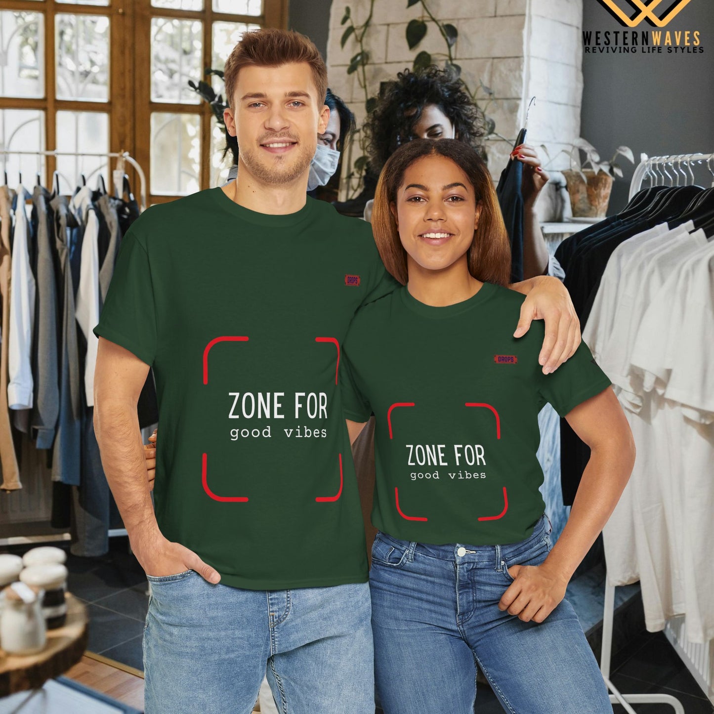 Unisex Heavy Cotton Tee_ 20 July 2025_ Limited Edition Unique Summer Wear_ by WesternWaves: