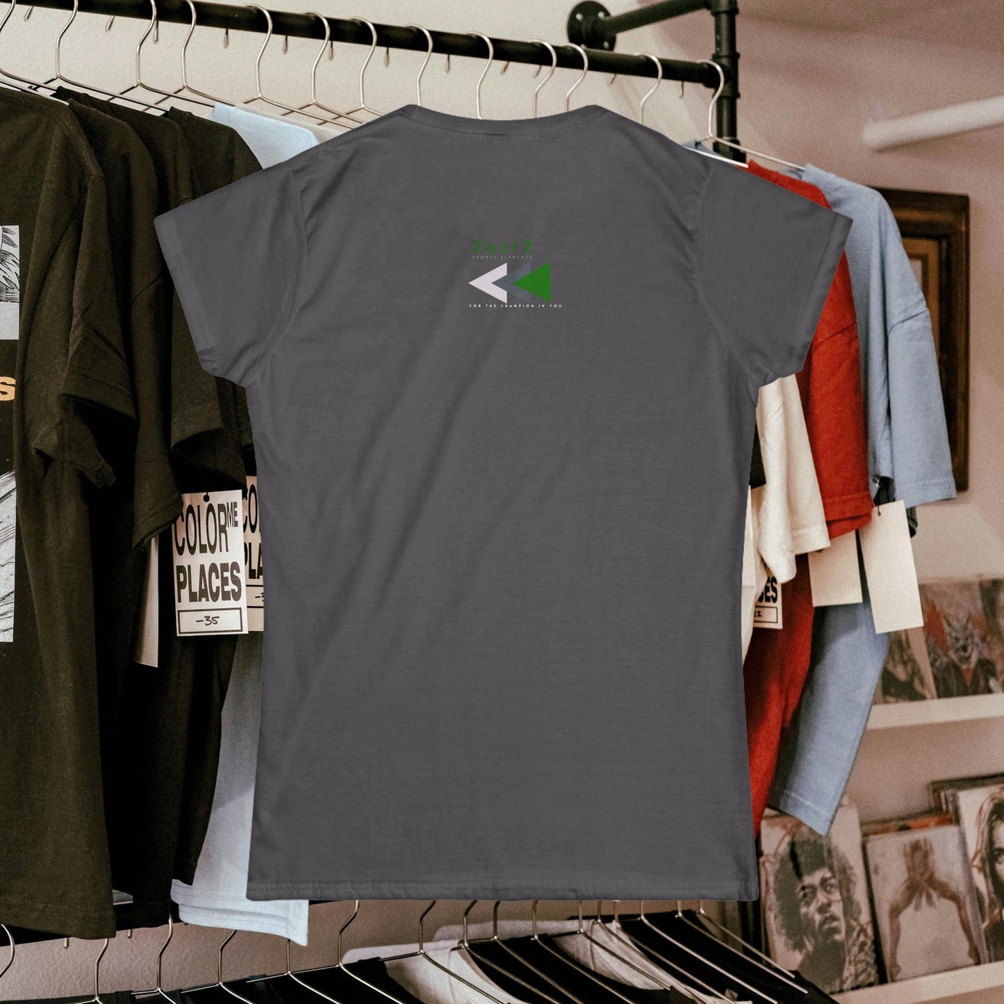 Women's Softstyle Tee_ for Effortless Chic_ N3+ Series WSST PT2WW006_ Limited Edition Feminine & Sophisticated Style by WesternWaves: