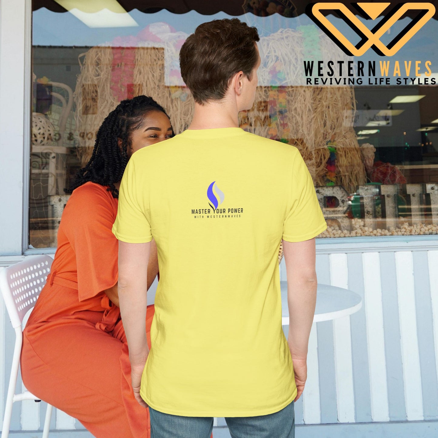 Unisex Softstyle T-Shirt_ N2+ Series USSTS FT2WW003_ Redefines Relaxation Limited Edition by WesternWaves: