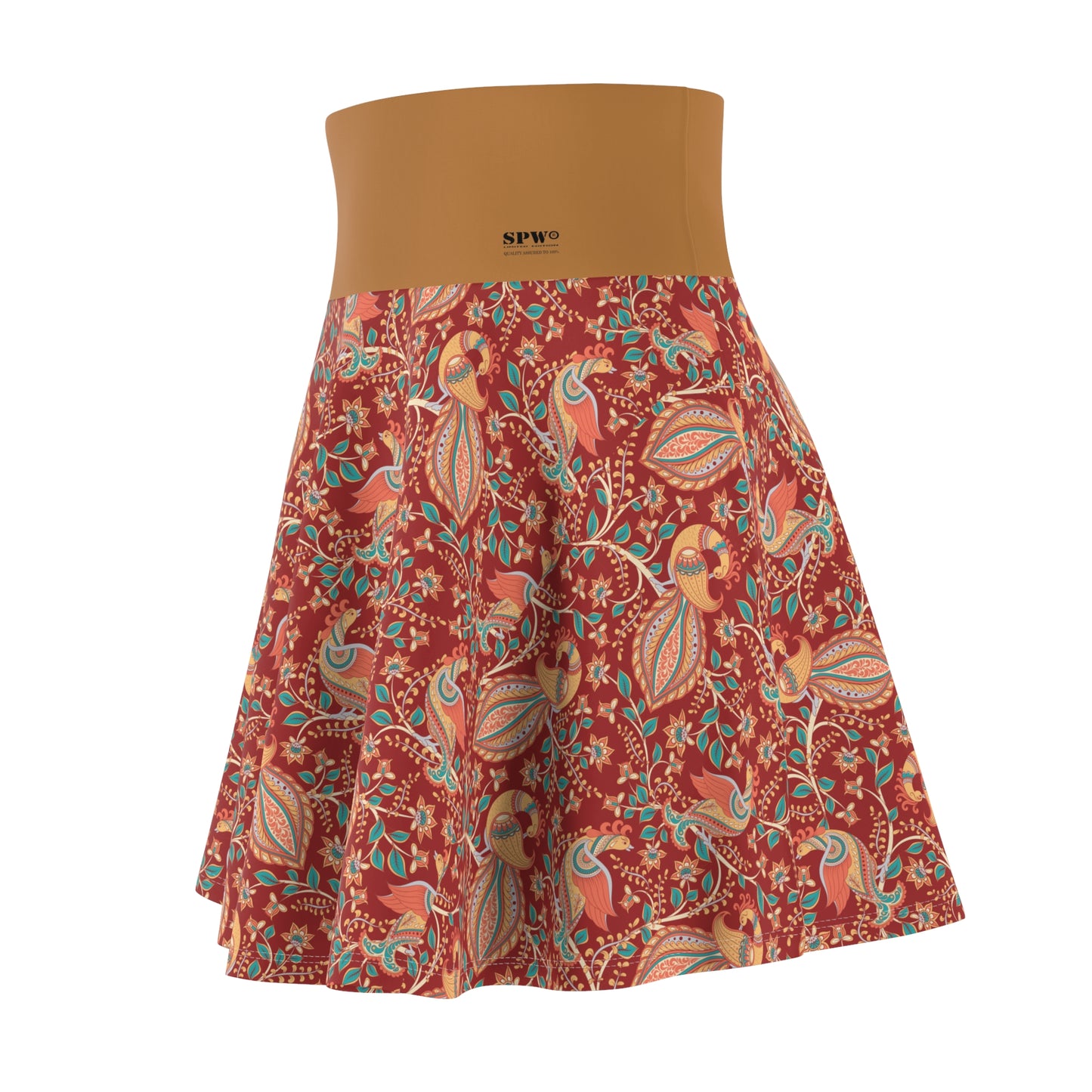 Women's Skater Skirt (AOP)_ N3+ Series WSSAOP PT2WW001_ Freedom Flare Limited Edition by WesternWaves