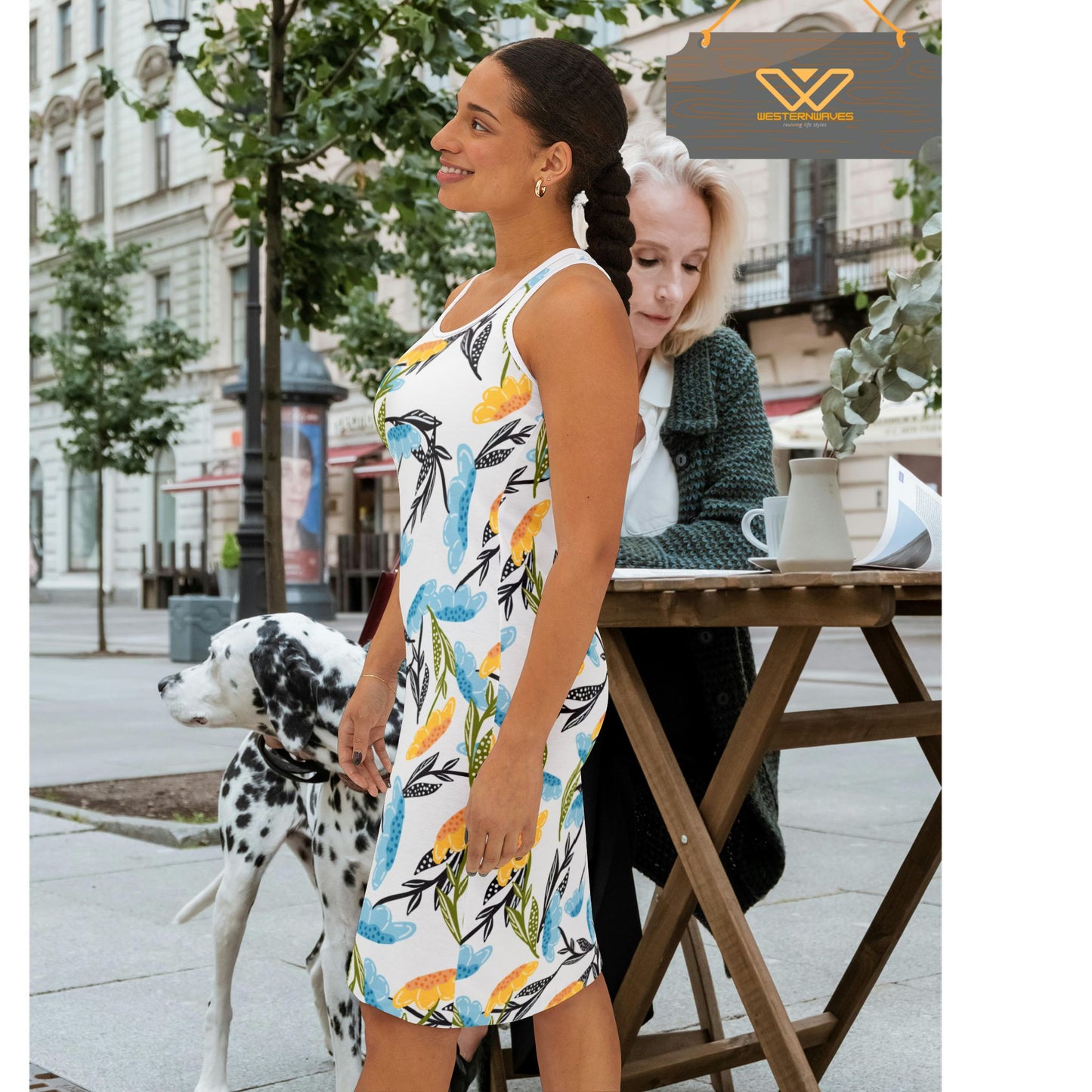 Women's Racerback Dress (AOP)_ N Series WRBD(AOP) PT2WW001_ Ultimate Comfort Limited Edition by WesternPulse: