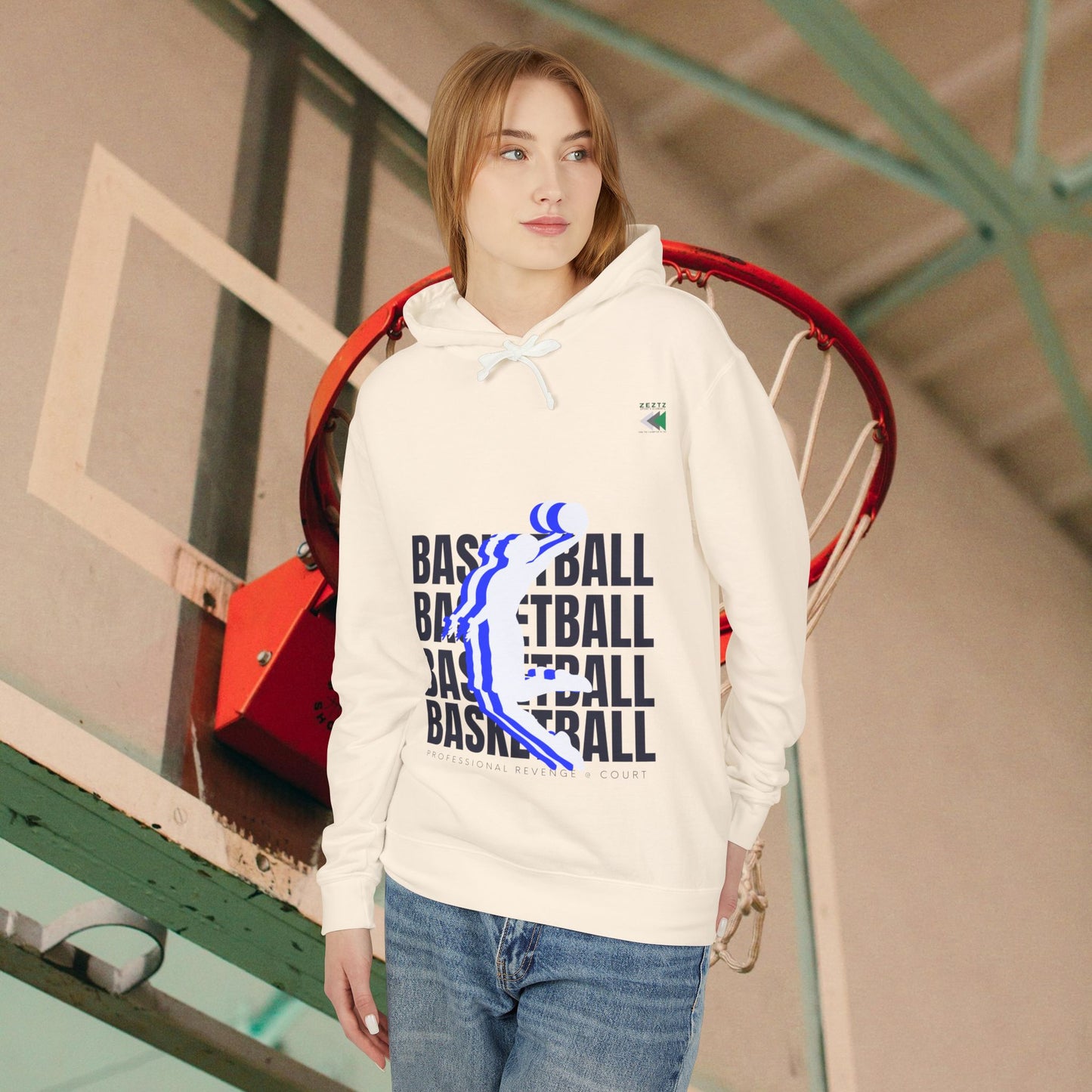 Unisex Lightweight Hooded Sweatshirt - Basketball Vibes for Sports Enthusiasts_ 02 April 2025_ 001