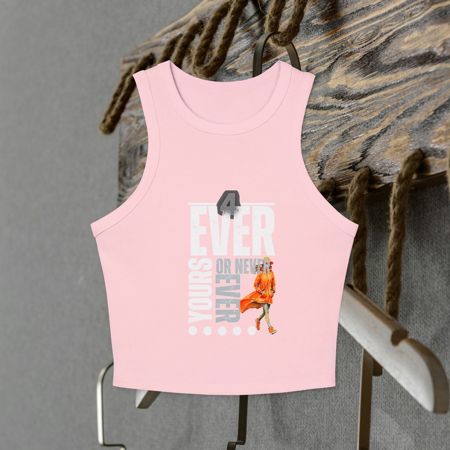 Women's Micro Rib Racer Tank Top_ N2+ Series WMRRT PT2WW005_ Limited Edition Style & Comfort by WesternWaves: