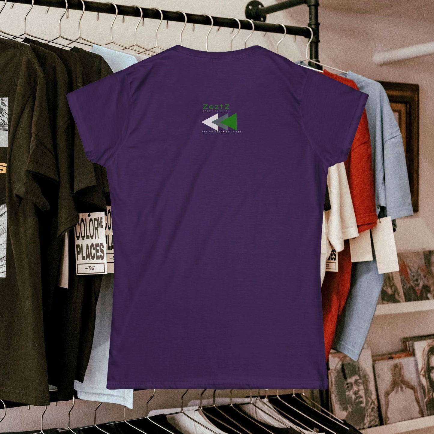 Women's Softstyle Tee_ for Effortless Chic_ N3+ Series WSST PT2WW006_ Limited Edition Feminine & Sophisticated Style by WesternWaves: