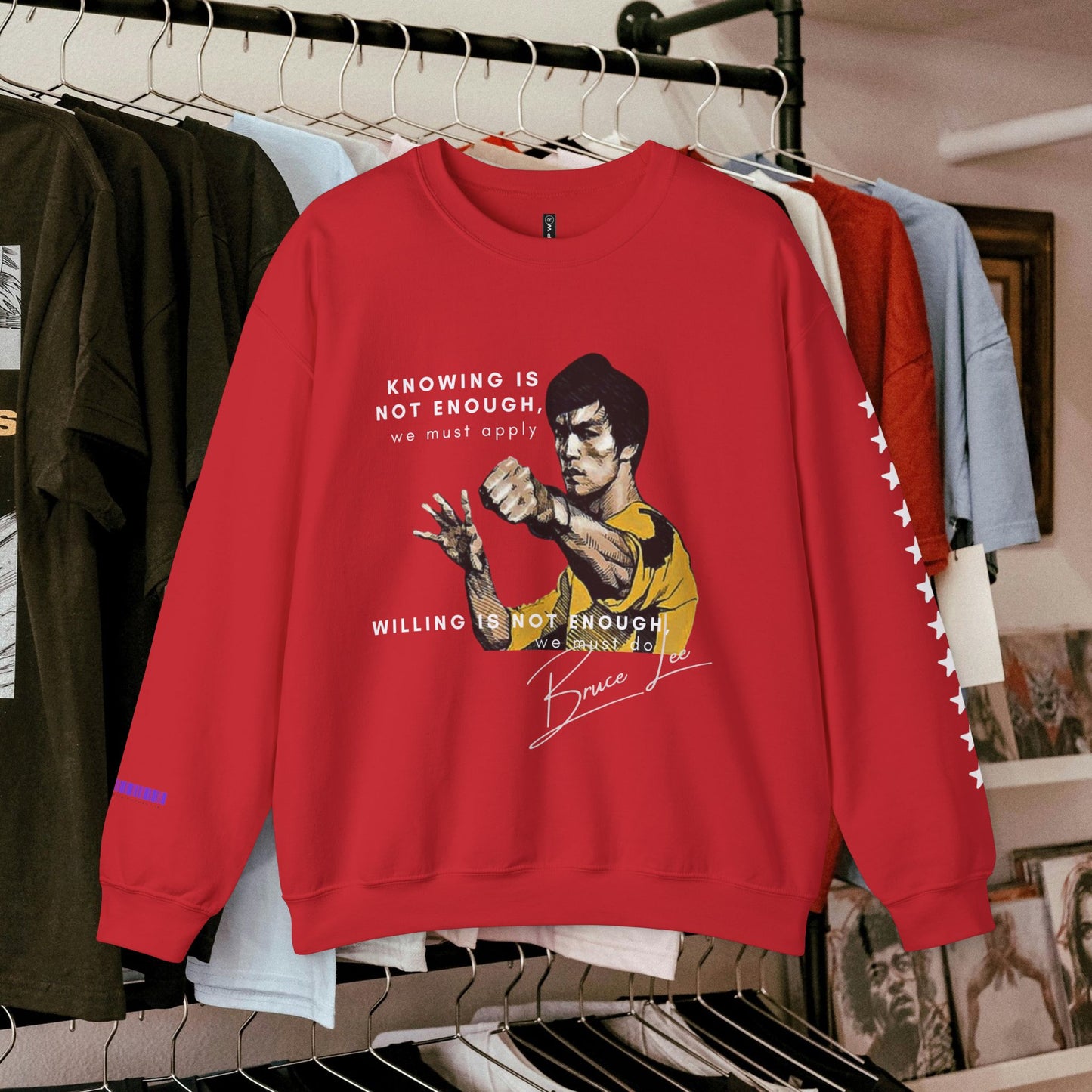 Unisex Heavy Blend™ Crewneck Sweatshirt_ N2+ Sports Series UHBCSS PT2WW008_ Limited Edition ‘Zeztz’ Brand Sports Elements by WesternWaves: