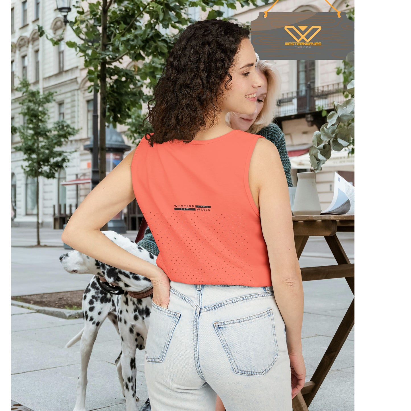Unisex Garment-Dyed Tank Top_ Series N7* USDYEDTTOPS PT2WW001_ Limited Edition by WesternWaves: