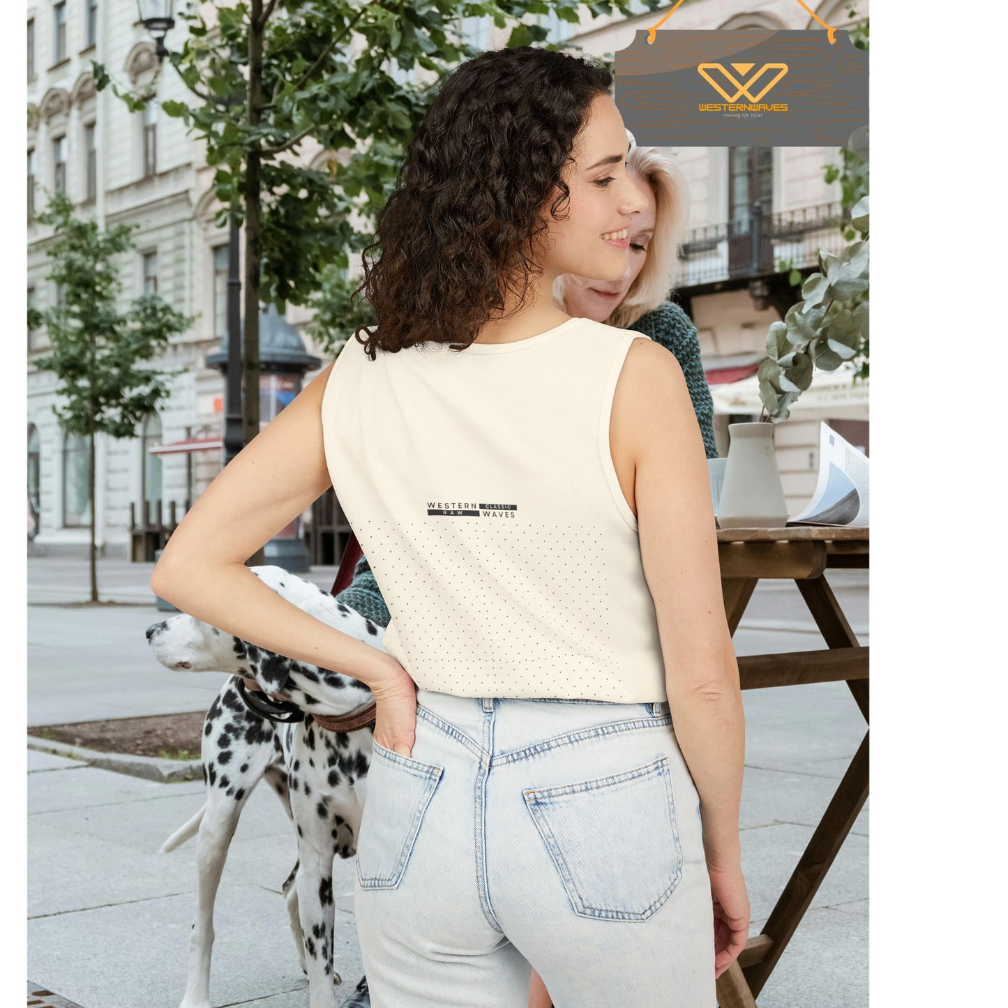 Unisex Garment-Dyed Tank Top_ Series N7* USDYEDTTOPS PT2WW001_ Limited Edition by WesternWaves: