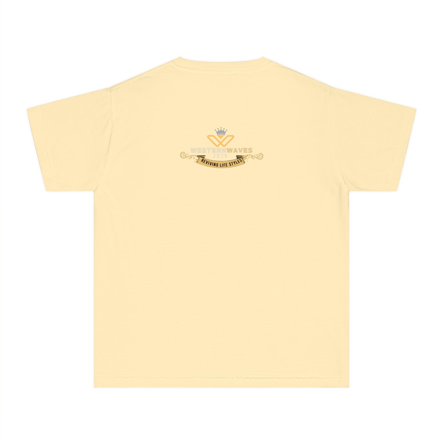 Youth Midweight Tee_ N2 Series YMT PT2WW005_ Limited Edition Durability & Lightweight Agility by WesternWaves: