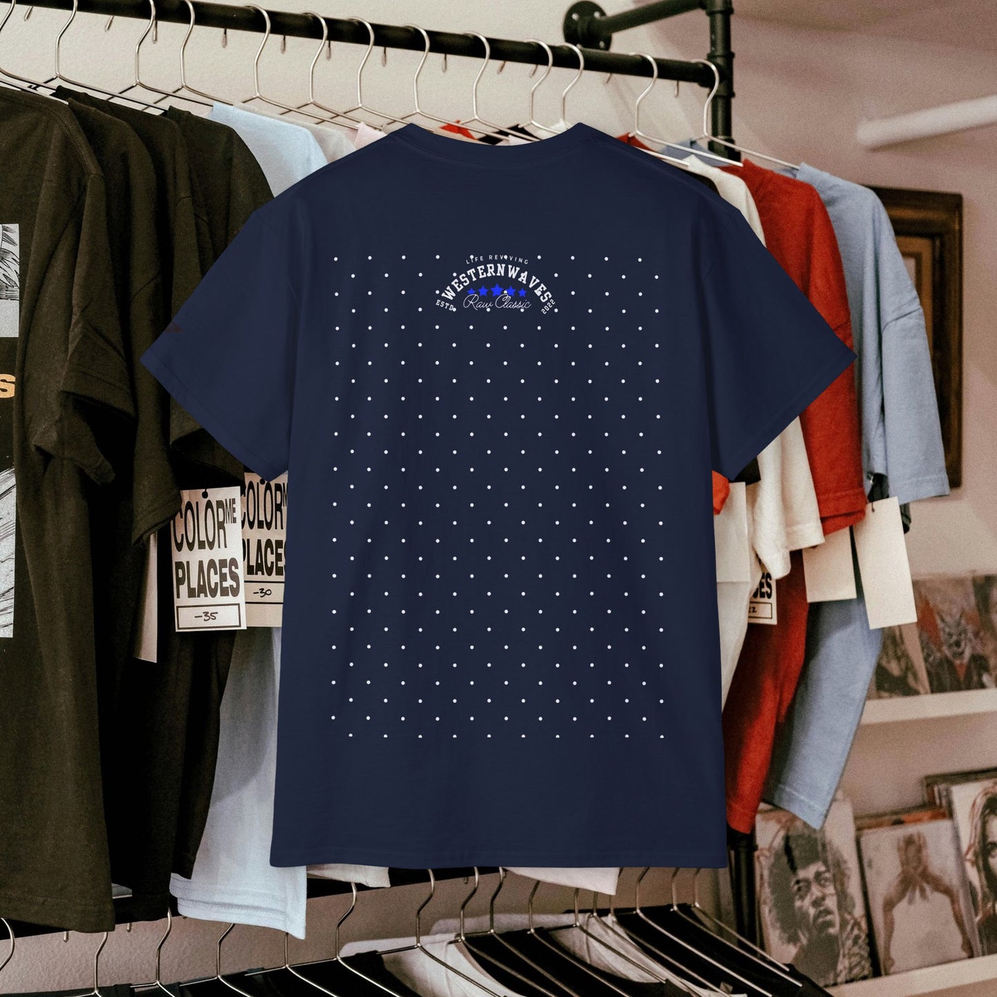Unisex Ultra Cotton Tee_ Classic Comfort Unleashed_ N2* Series USUCTEE PT2WW011_ Limited Edition Maximum Comfort & Style by WesternWaves: