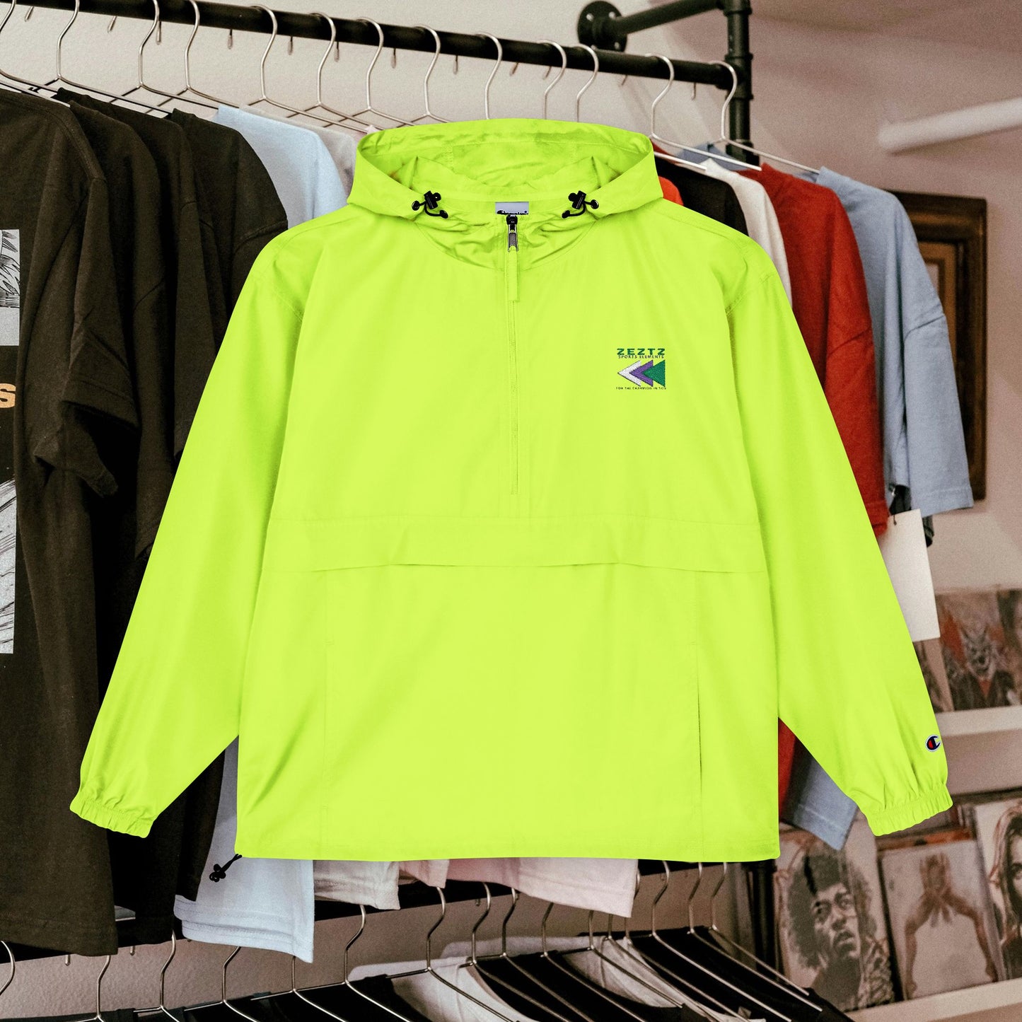 Vibrant Packable Anorak Jacket - Perfect for Outdoor Adventures_ N6+ Series VPAJKTS PT2WW001_ Limited Edition by WesternWaves