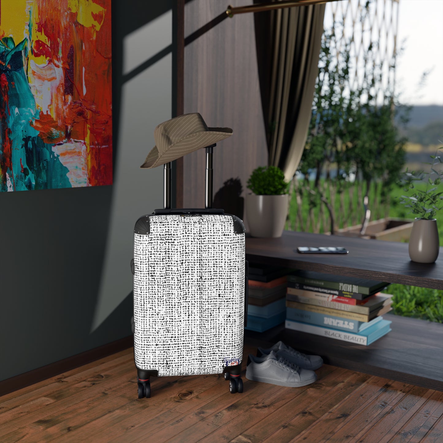 Suitcase_ For Effortless Travel in Elegance Motion_ N2+ Series SC-PT2WW001_ Limited Edition by WesternWaves: