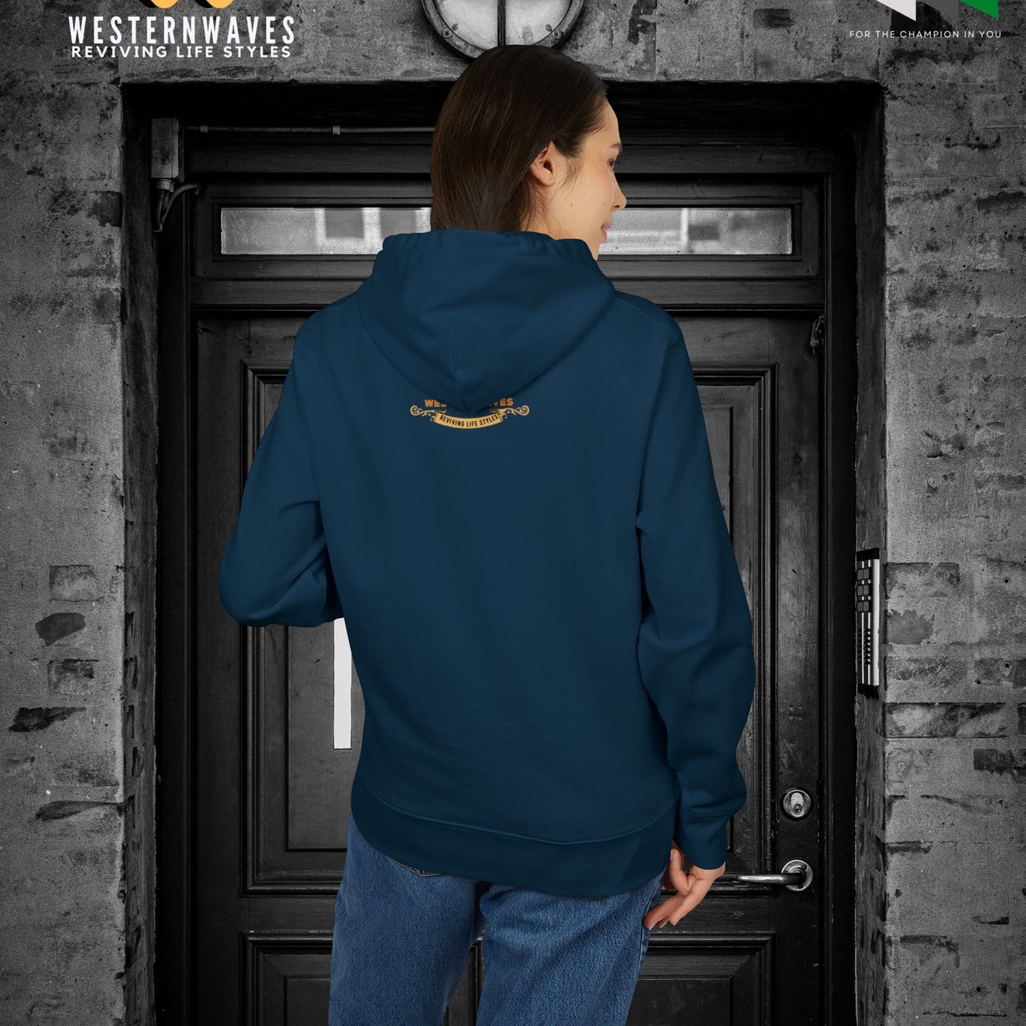 Unisex Cruiser 2.0 Hoodie – N3+ Series USC2.0H PT2WW001_ Limited Edition Eco-Friendly Comfort & Style by WesternWaves: