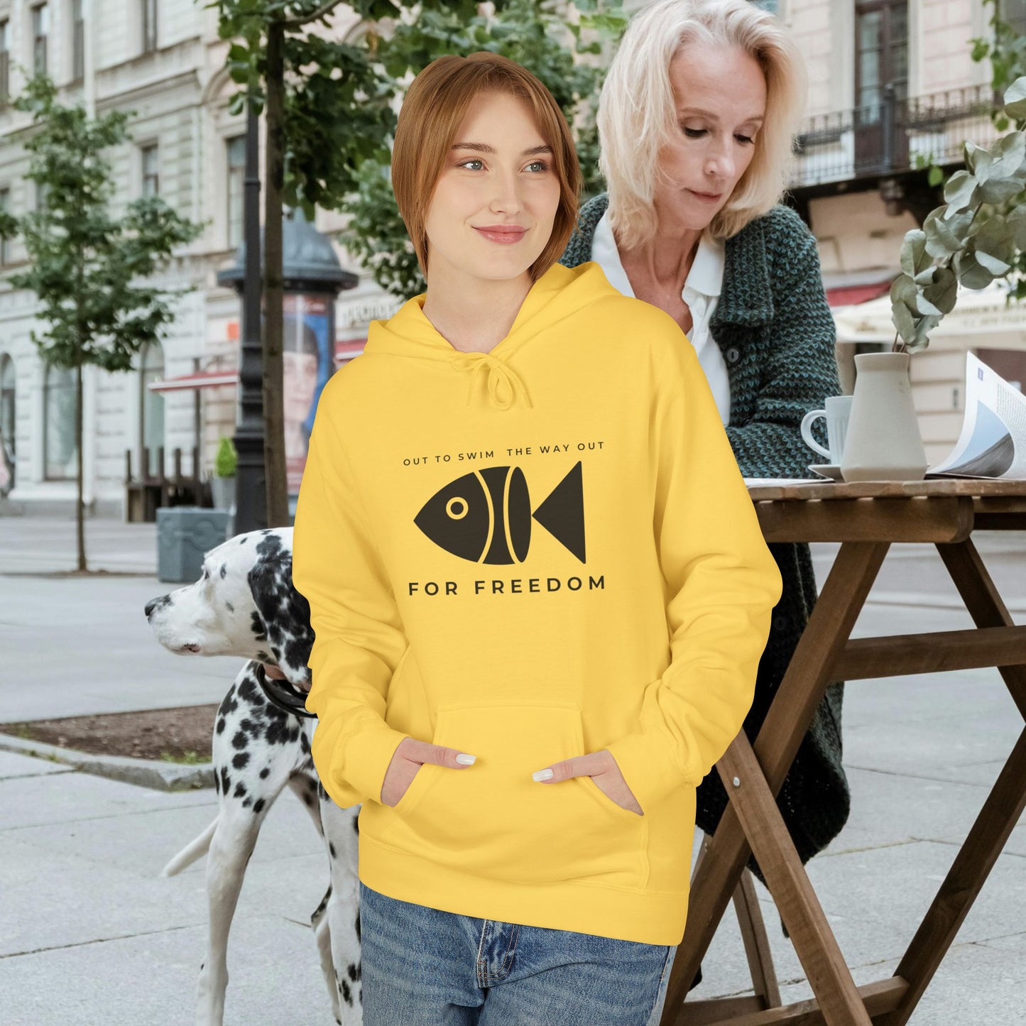 Unisex Midweight Softstyle Fleece Hoodie_ N3+ Series USMWXXFH PI2WW001_ Limited Edition by WesternWaves:
