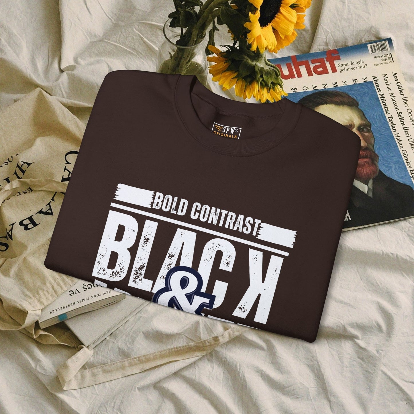 Unisex Heavy Blend™ Crewneck Sweatshirt_ N+ Series UHBCSS PT2WW028_ Limited Edition by WesternWaves: