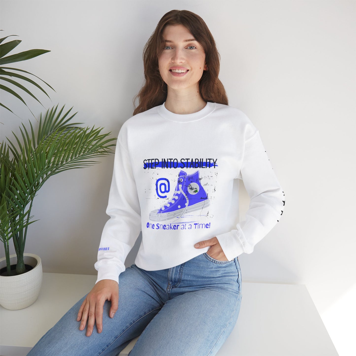 Unisex Heavy Blend™ Crewneck Sweatshirt_ N3+ Series UHBCSS PT2WW031_ Limited Edition Pure Luxury By WesternWaves: