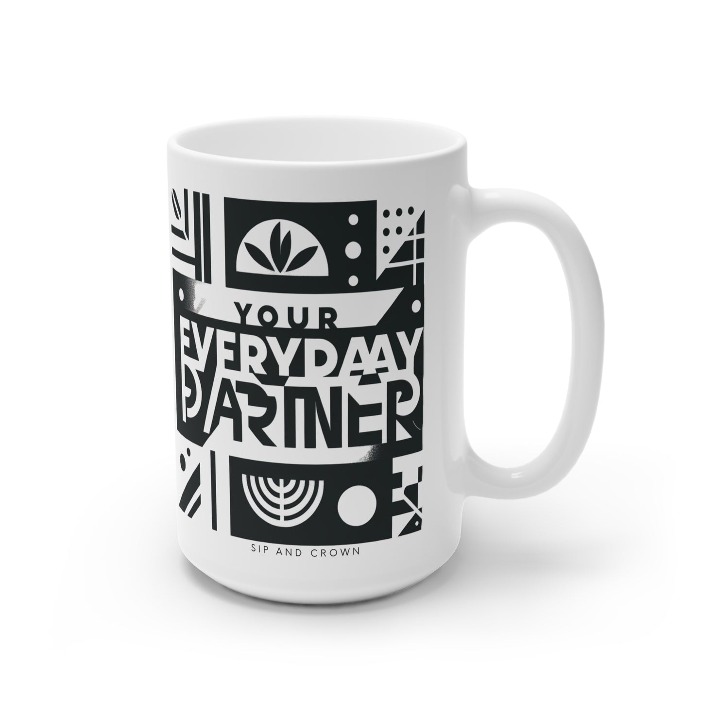 11oz Classic White Ceramic Mug – N2* Series 11OZMUG PT2WW002_ Limited Edition Unparalleled Functionality by Westernwaves:
