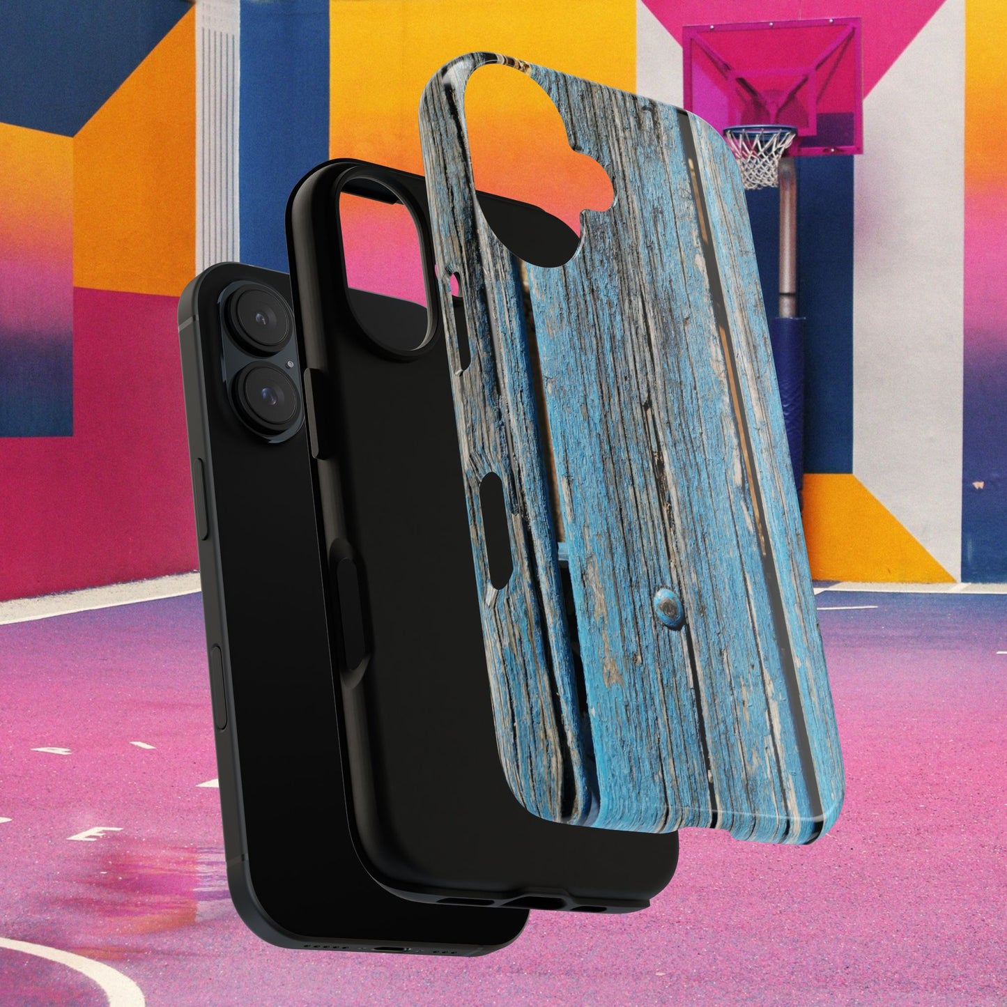 Tough Cases_ iPhone Case_ Series N8+ TCPCASE PT2WW004_ Limited Edition Rustic Wooden Phone Case for iPhones by WesternWaves: