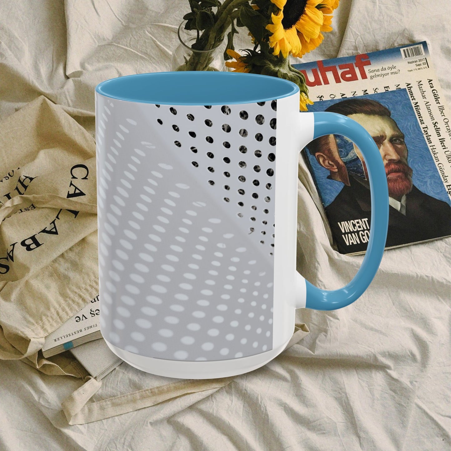 Accent Coffee Mug 11, 15oz_ N3+ Series ACM11OZ PT2WW020_ Limited Edition Perfect Blend of Style by WesternWaves: