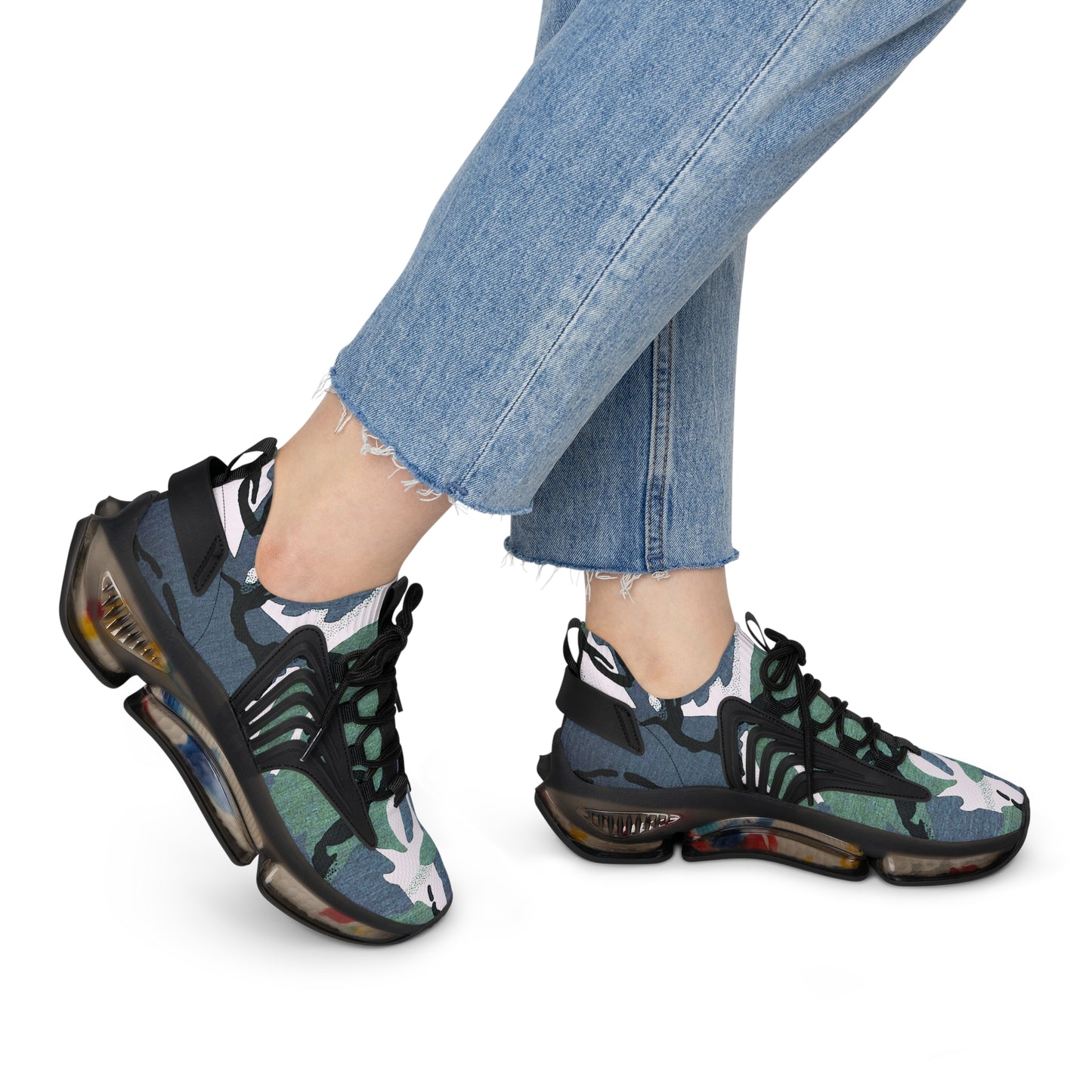 Women's Mesh Sneakers_ N+ Series WMS PT2WW005_ Limited Edition by WesternWaves: