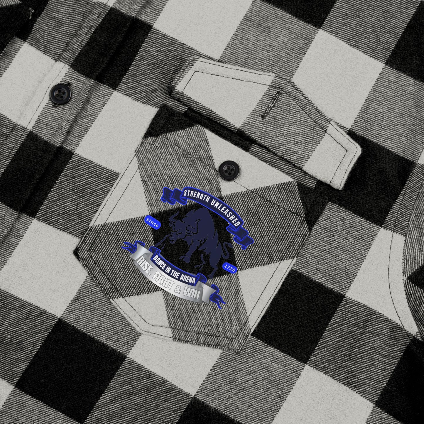Unisex Flannel Shirt_ N3+ Series USFS PT2WW001_ Limited Edition Personalized Flannel Shirt by WesternWaves: